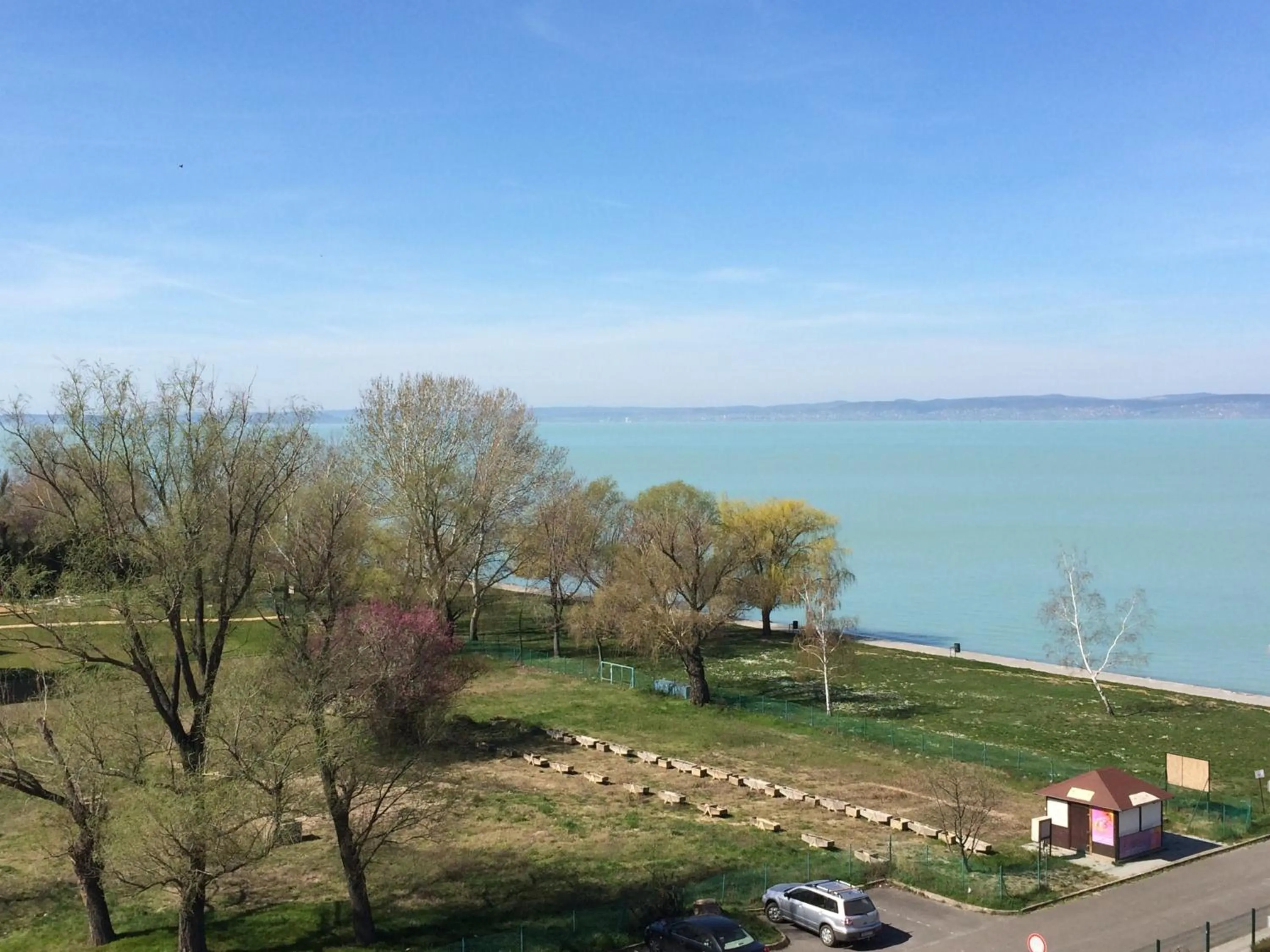 Lake view in Luxury Hotel Siófok
