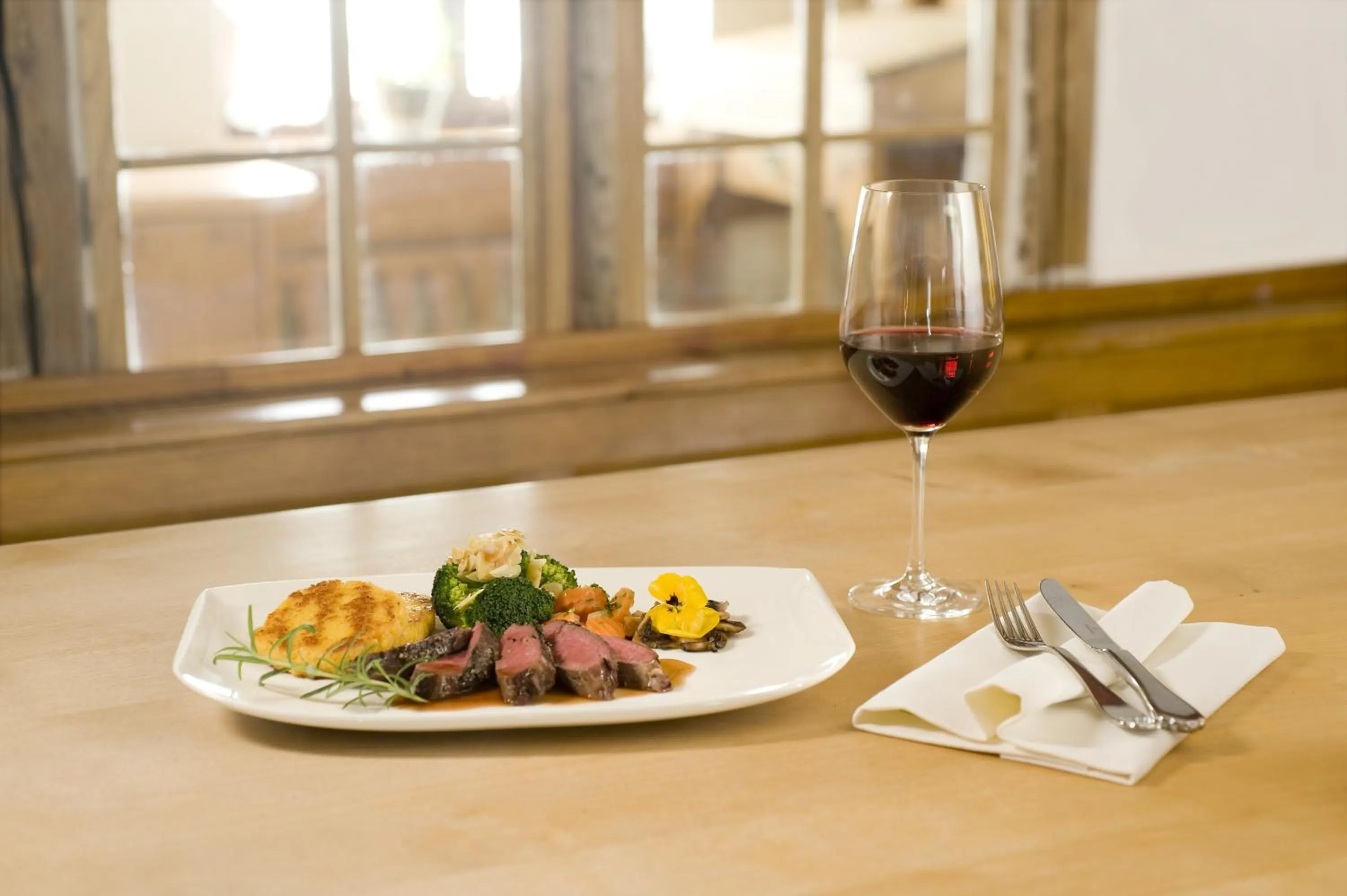 Food close-up in Biohotel Mattlihüs