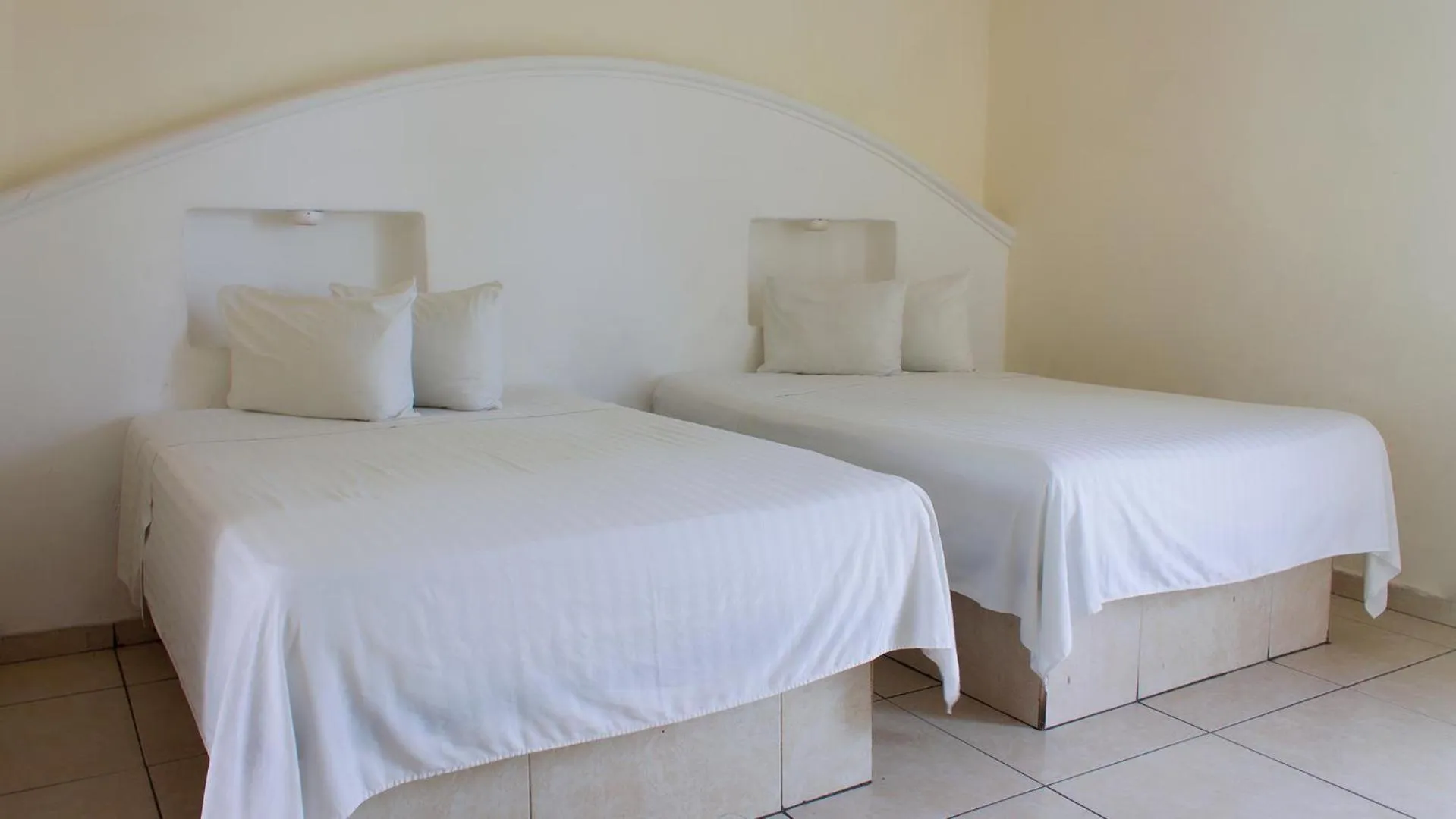 Bed in Hotel Vistamar