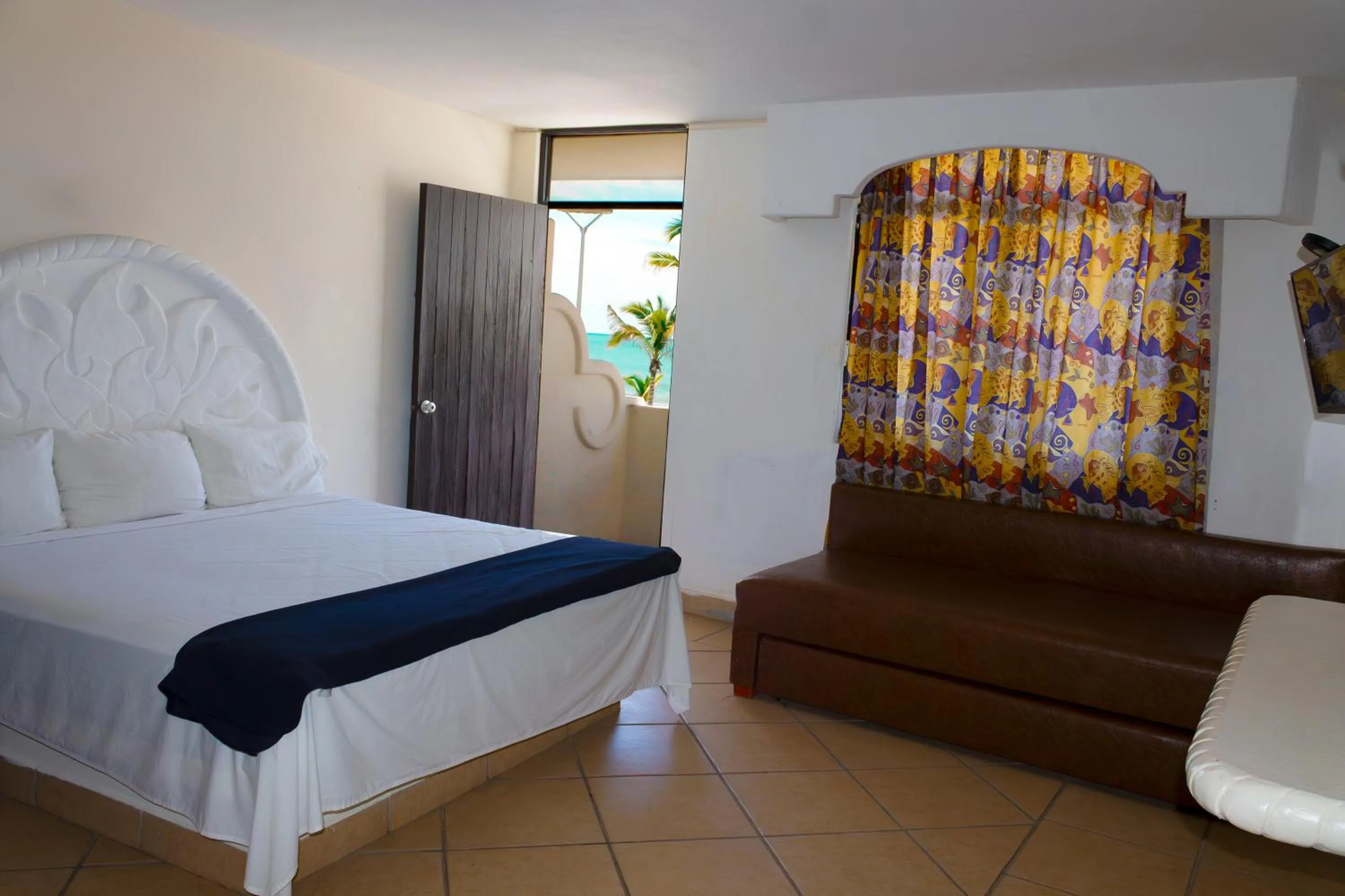 Bed in Hotel Vistamar