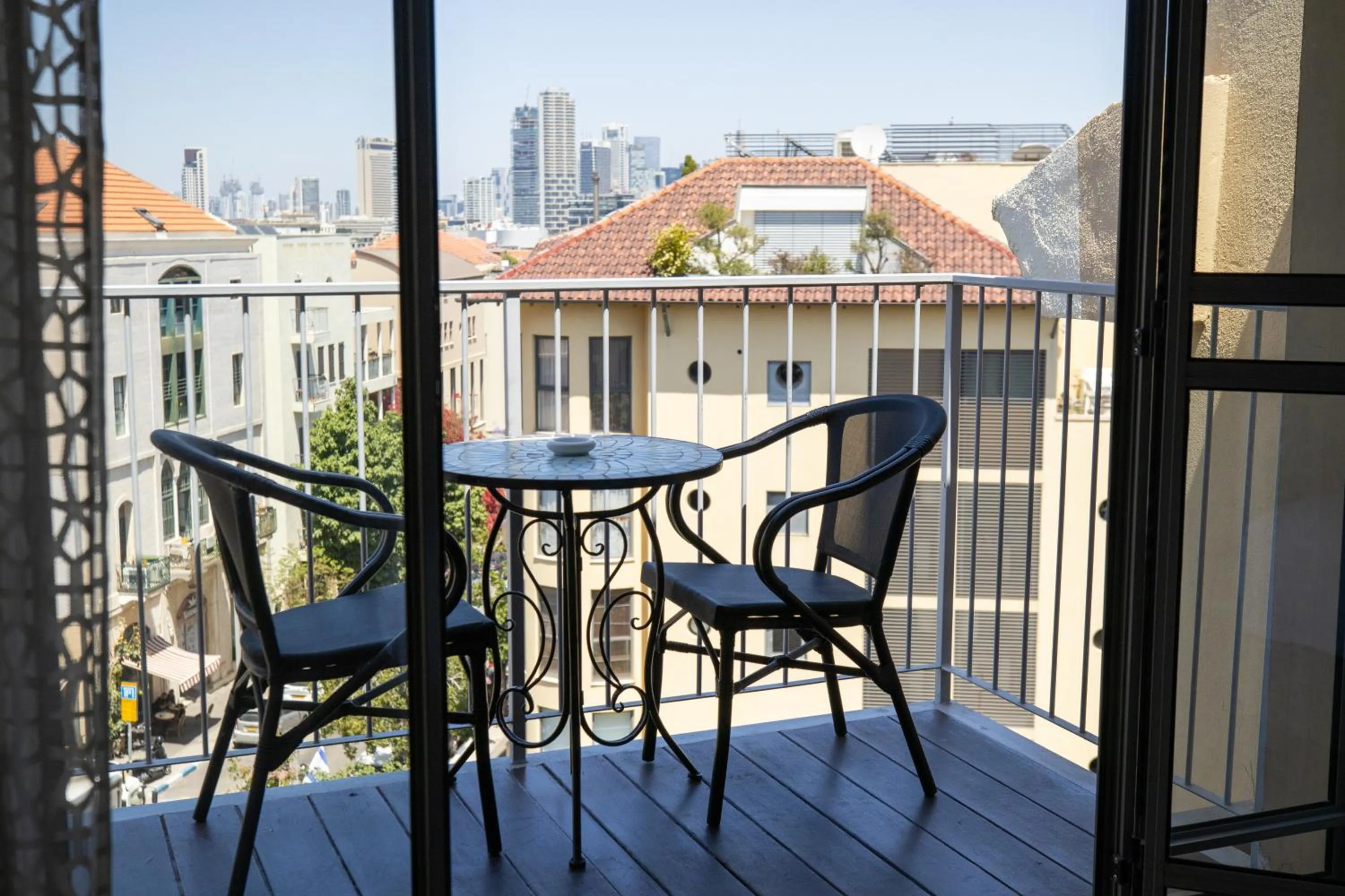 Balcony/Terrace in Margosa Boutique Hotel Tel-Aviv Jaffa