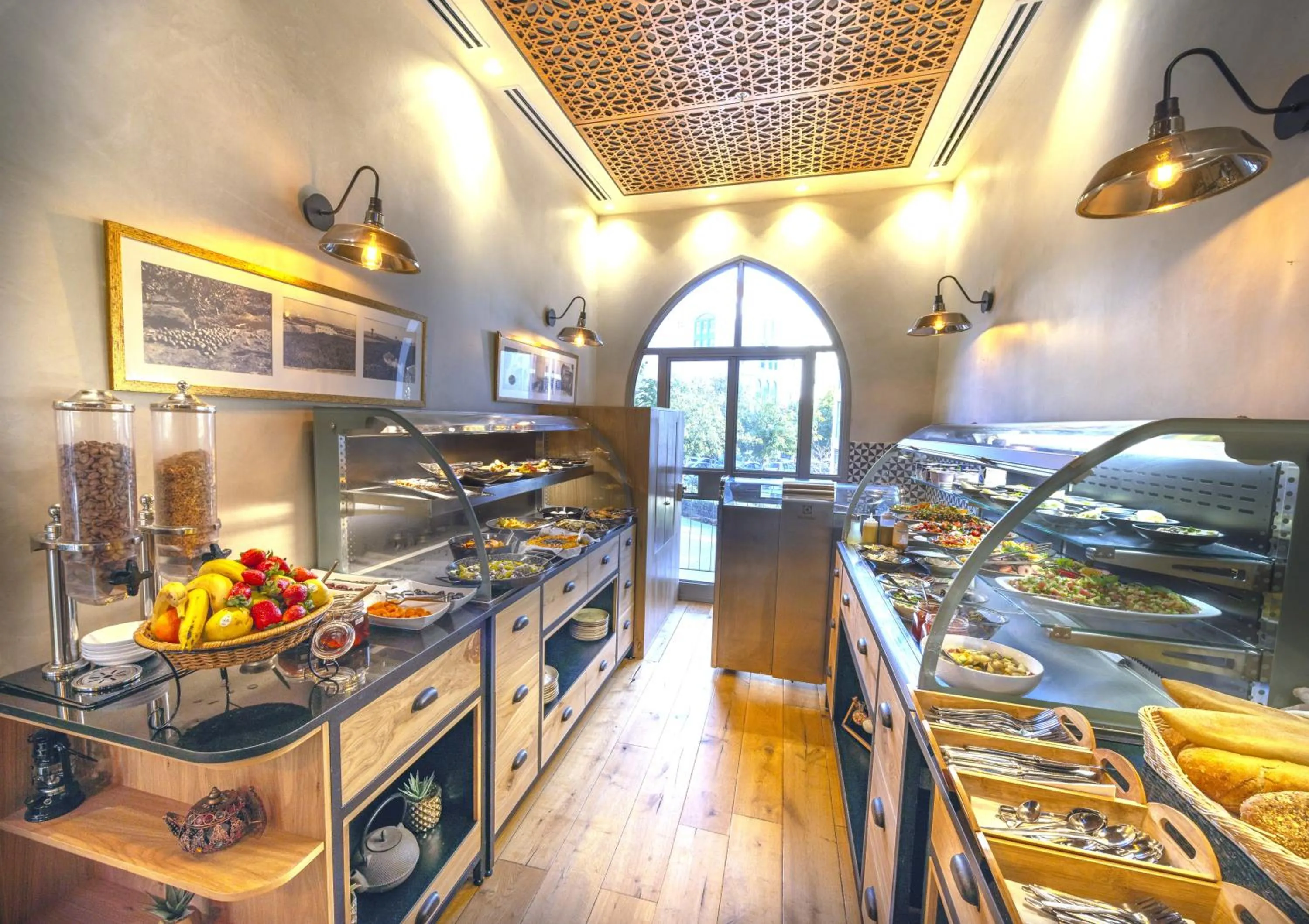 Restaurant/places to eat in Margosa Boutique Hotel Tel-Aviv Jaffa