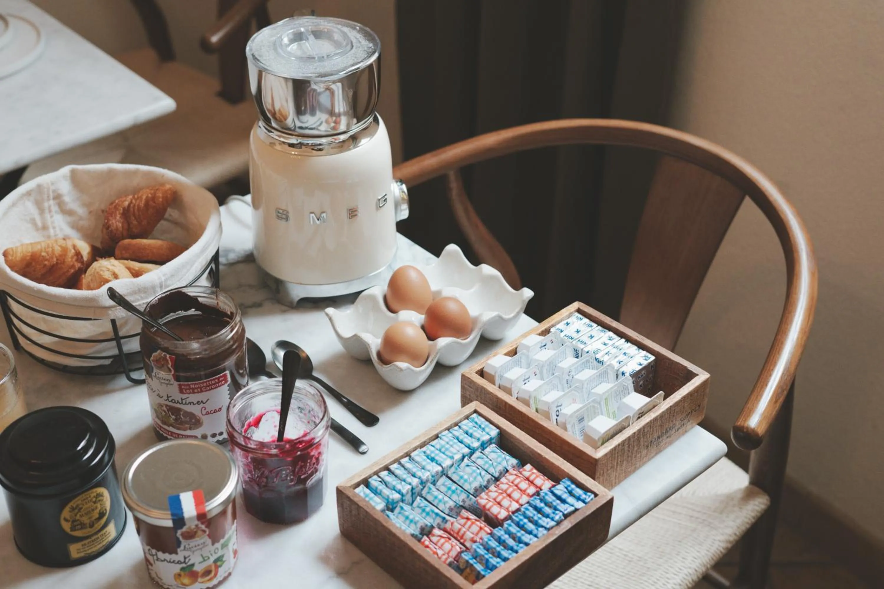 Breakfast in Hôtel des Beaux Arts