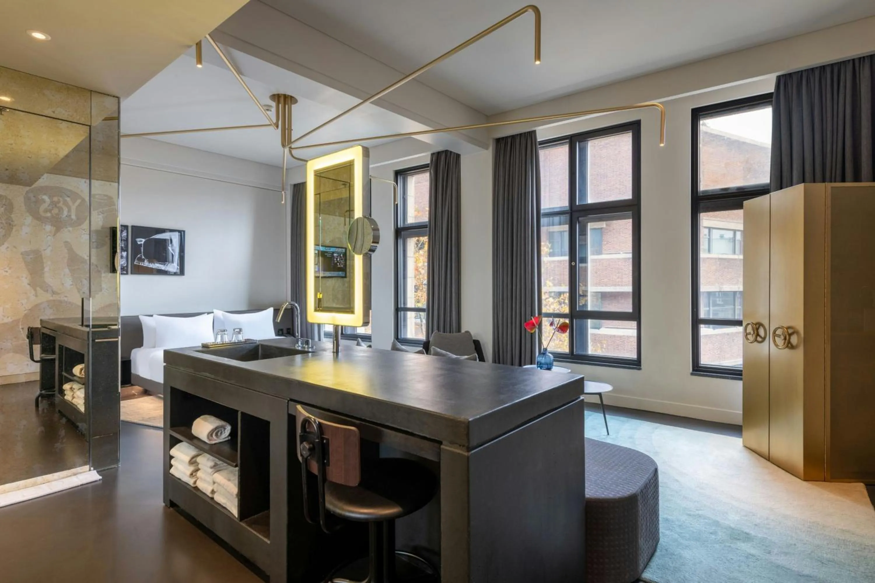 Bathroom in W Amsterdam