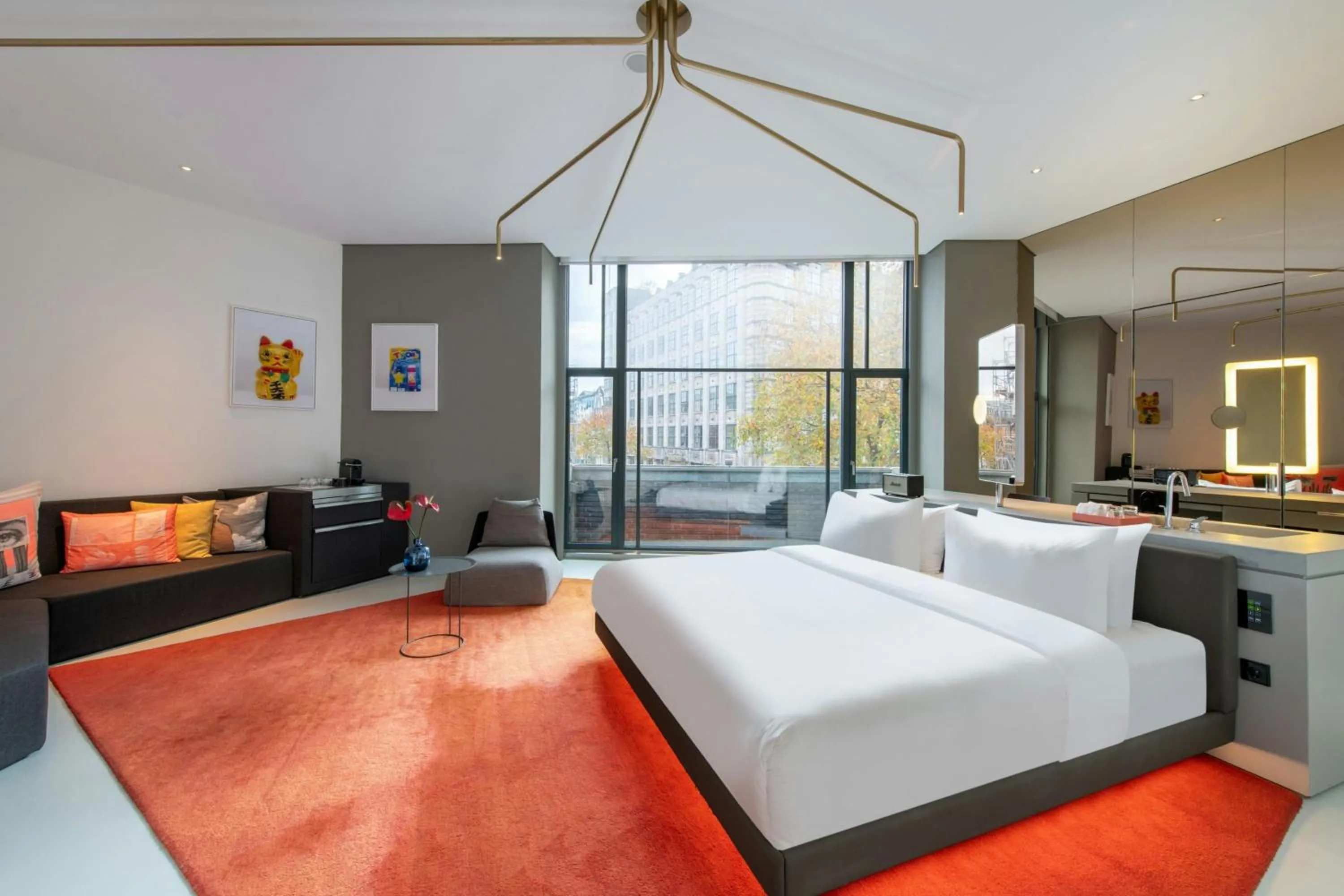 Photo of the whole room, Bed in W Amsterdam