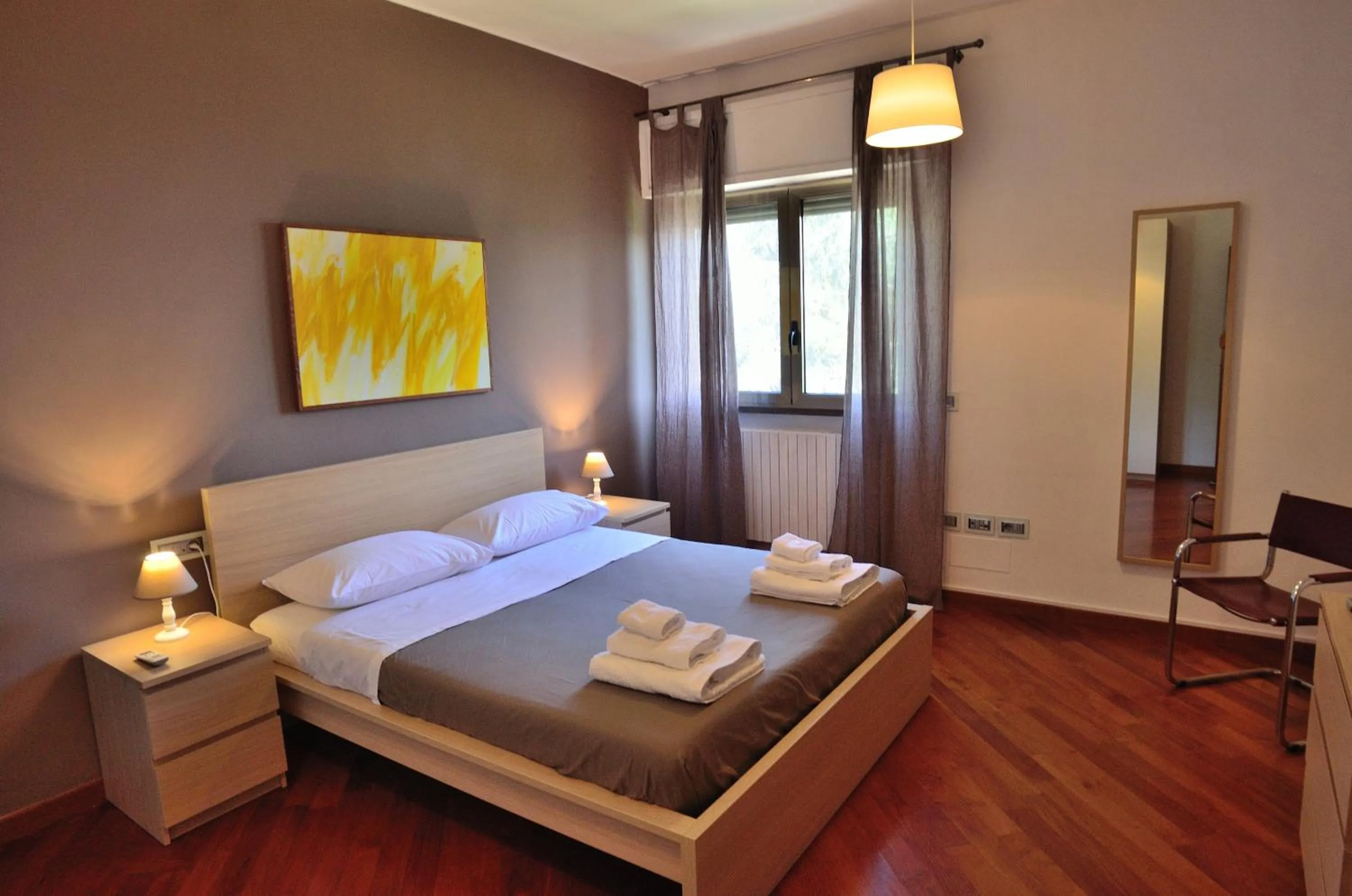 Photo of the whole room, Bed in Bed and Breakfast La Villa AMBIENTI SANIFICATI CON GENERATORE DI OZONO