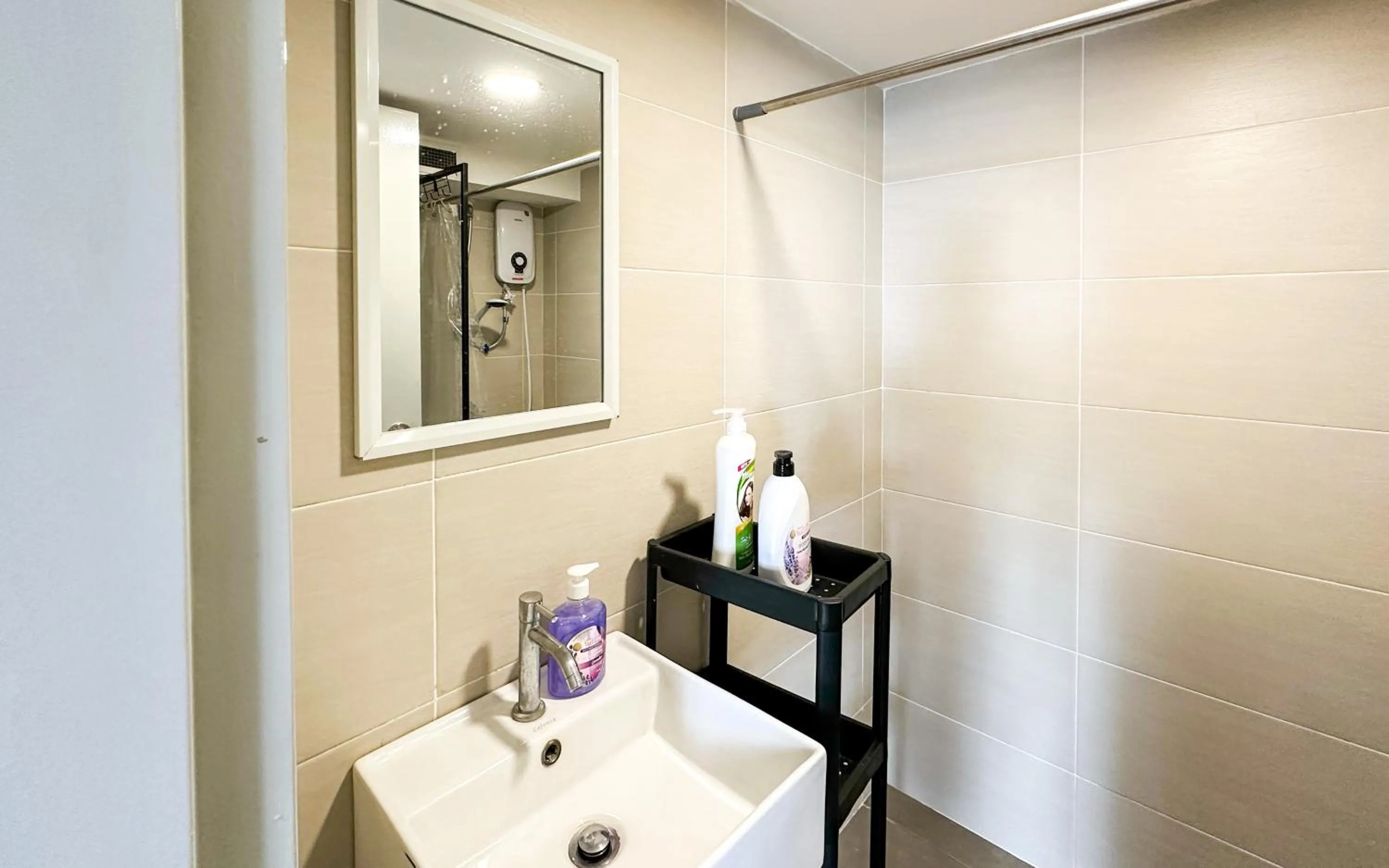 Bathroom in Pinnacle Kelana Jaya by Airhost