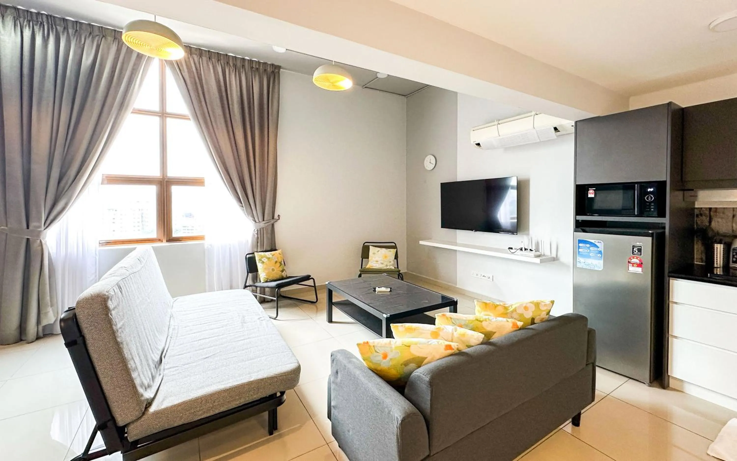 TV and multimedia, Bed in Pinnacle Kelana Jaya by Airhost