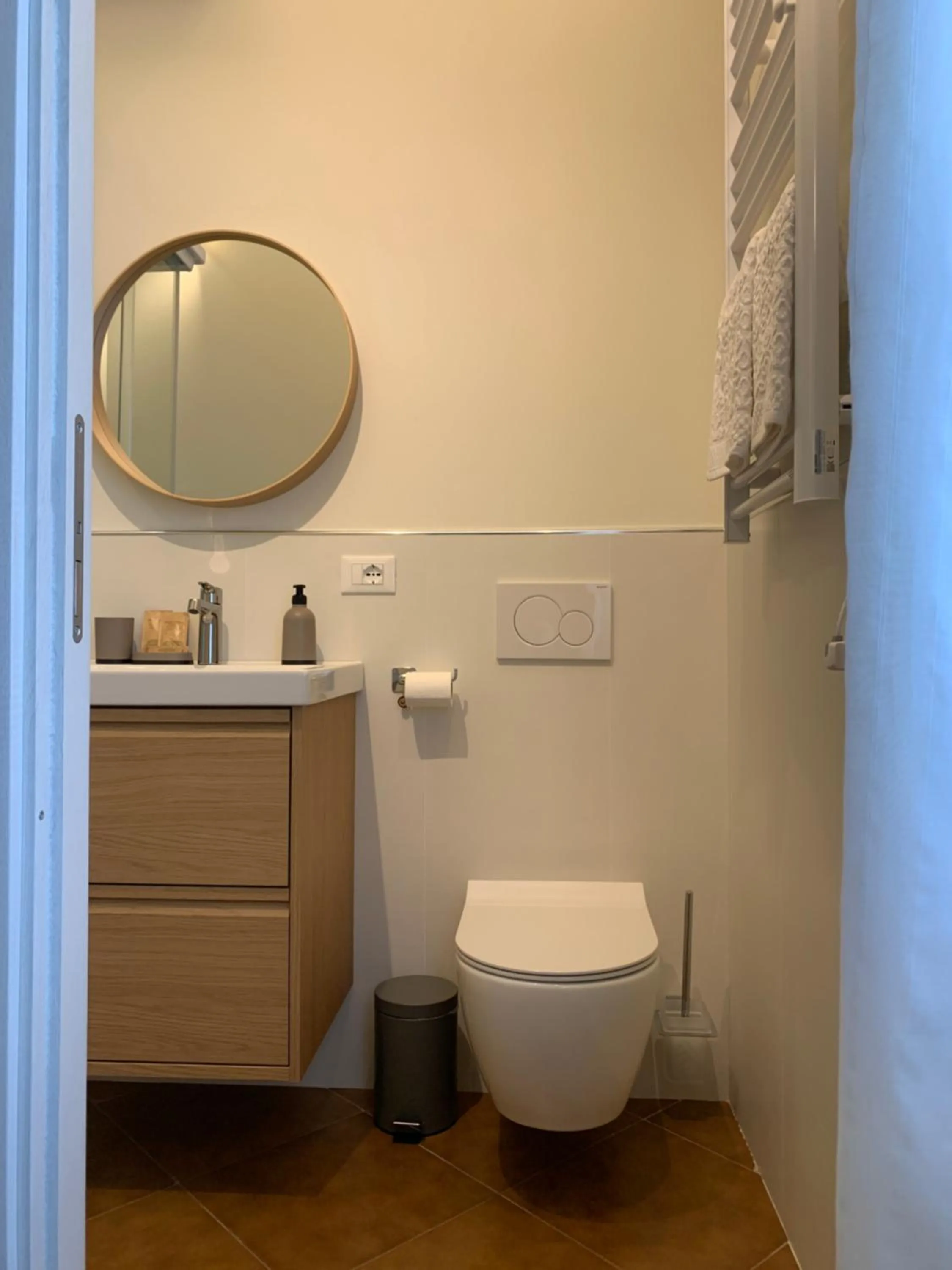 Toilet in B&B Casa Silingardi