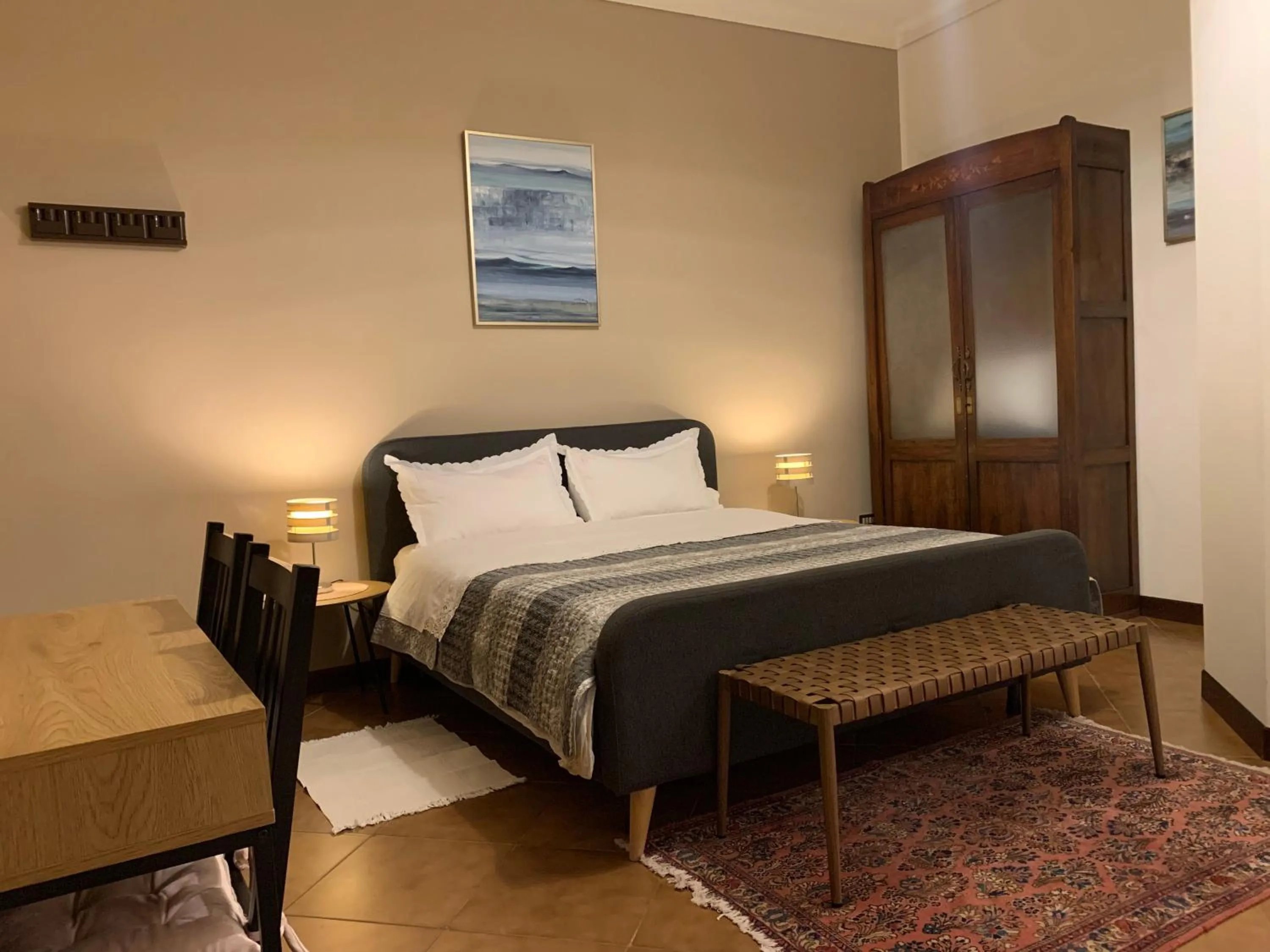 Bedroom, Bed in B&B Casa Silingardi