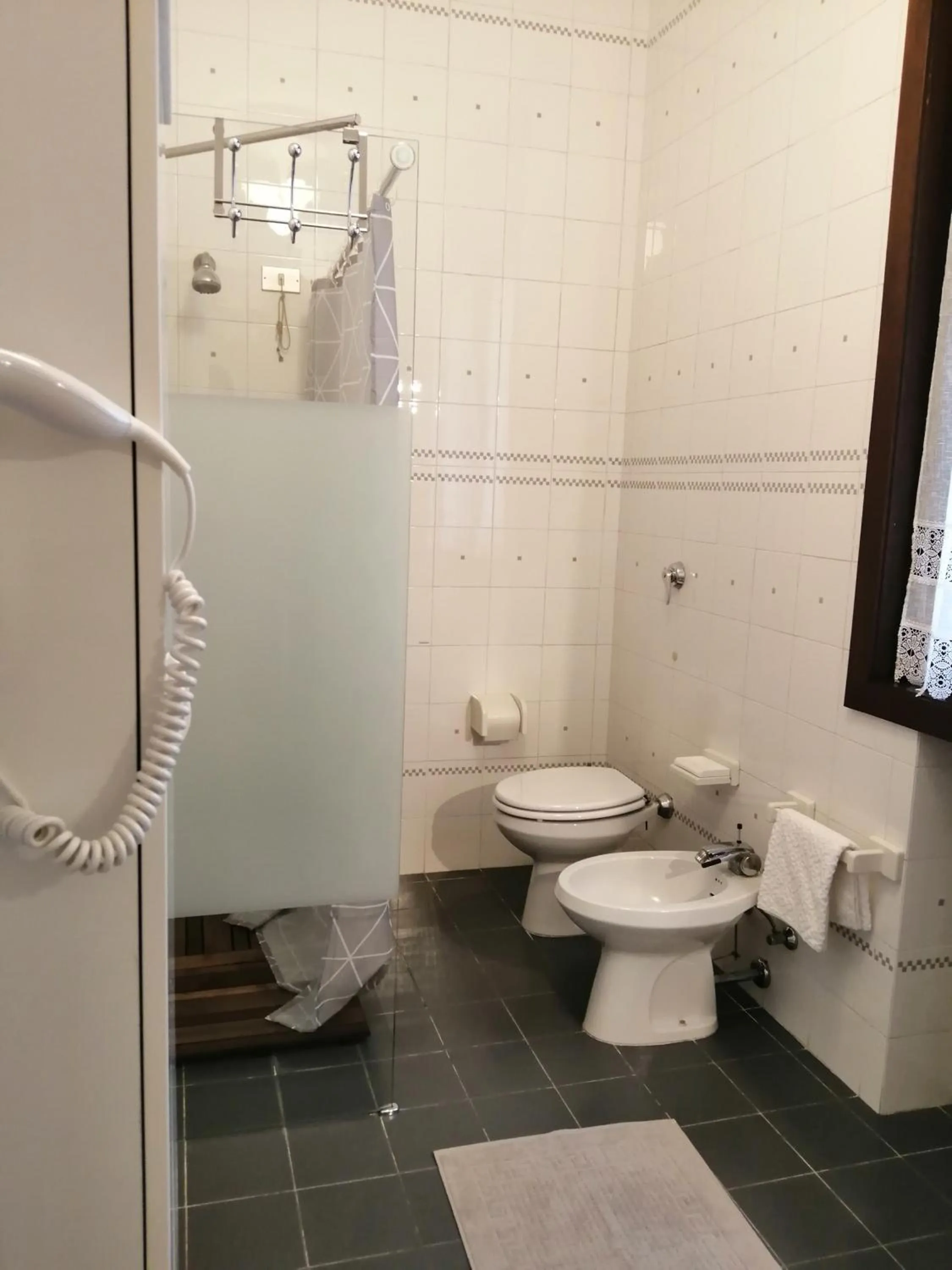 Bathroom in B&B Casa Silingardi