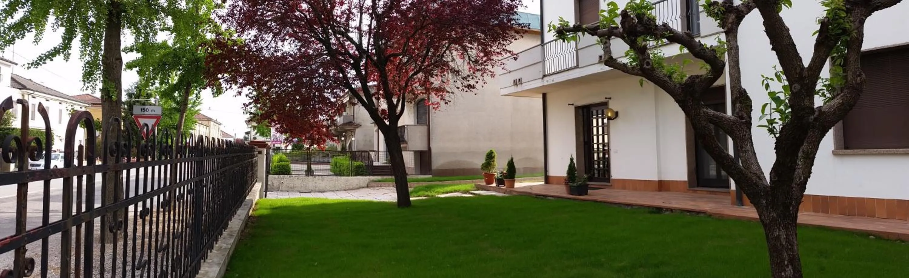 Garden in B&B Casa Silingardi