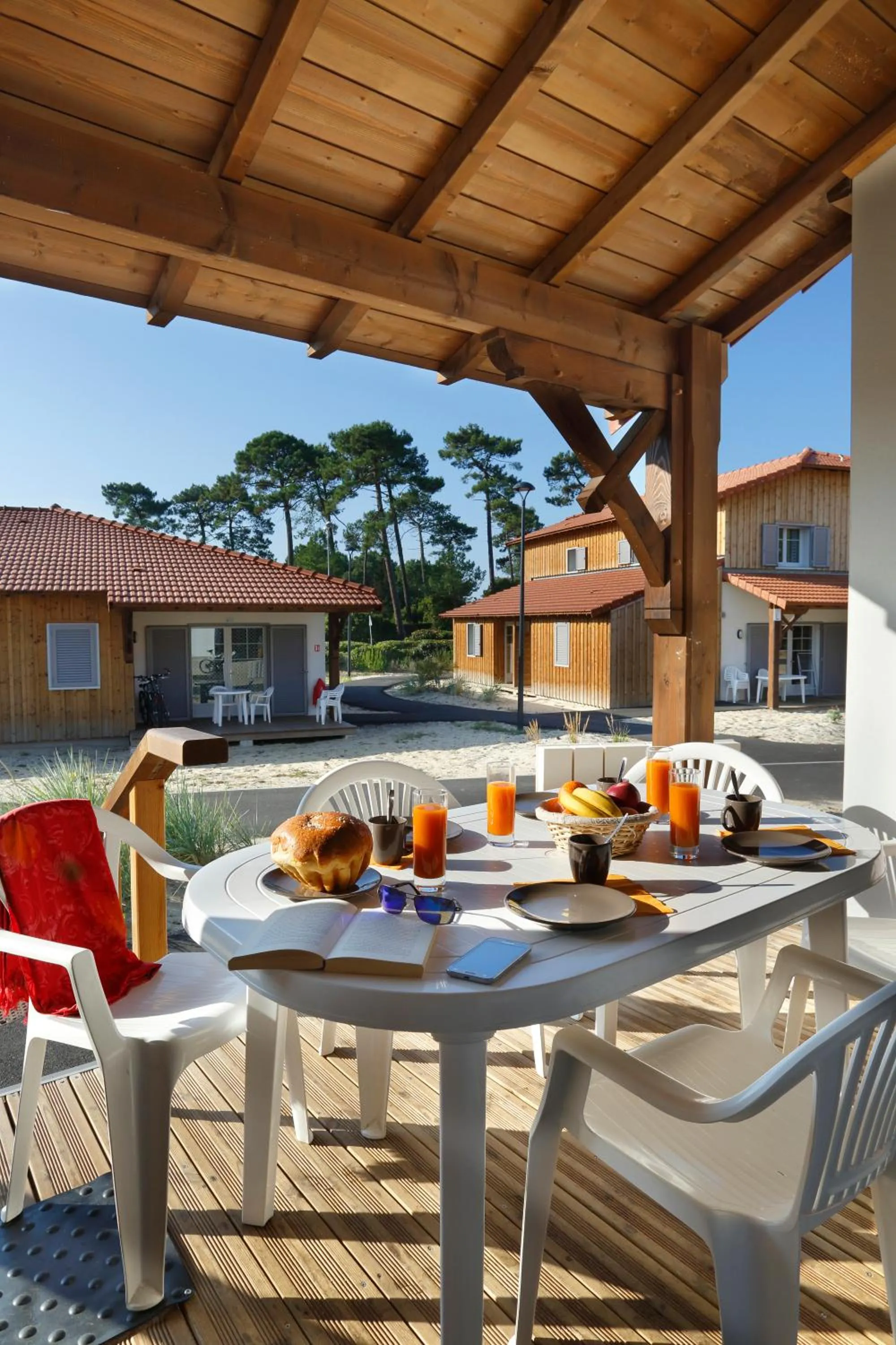 Balcony/Terrace in Résidence Néméa le Domaine des Dunes