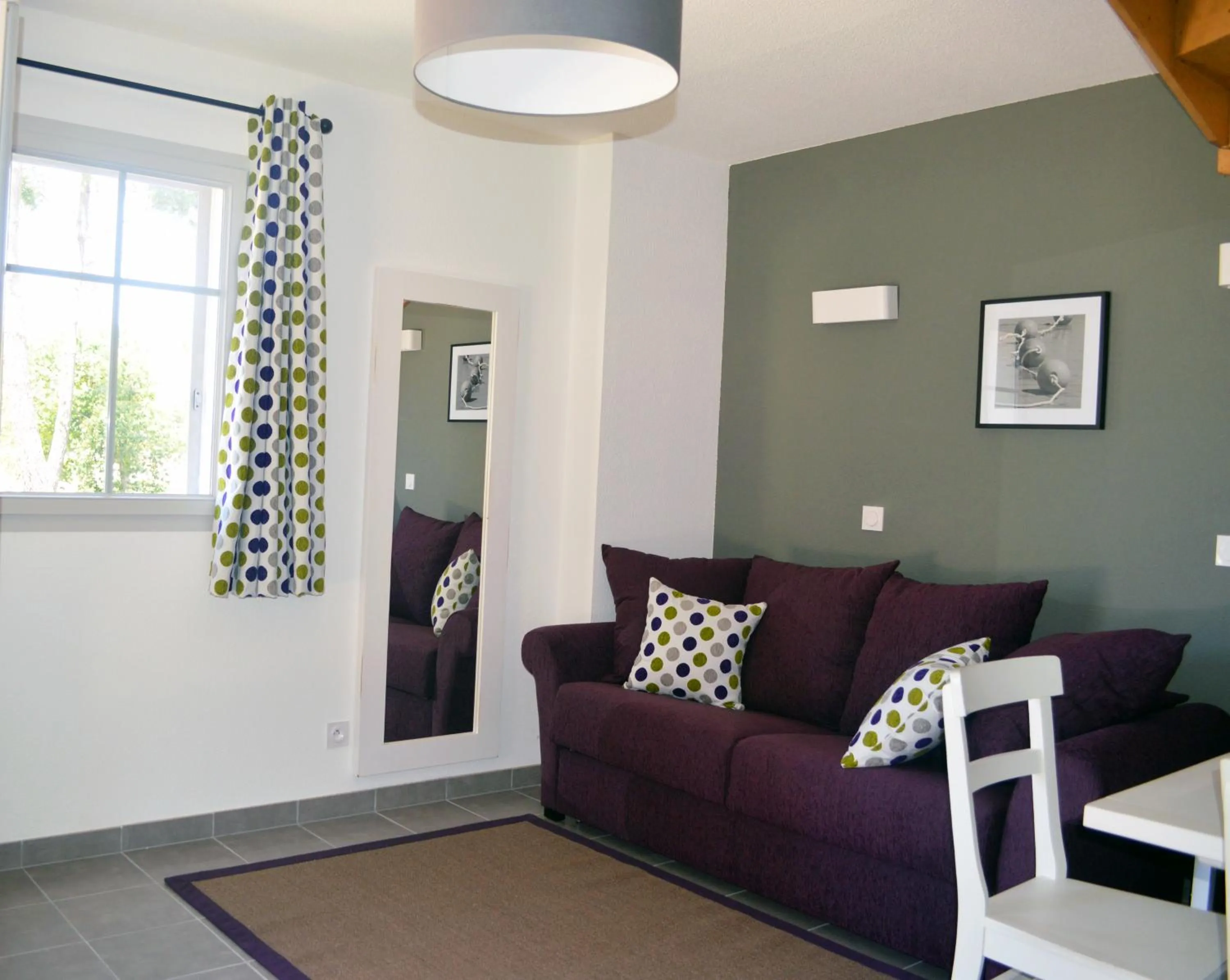 Living room in Résidence Néméa le Domaine des Dunes