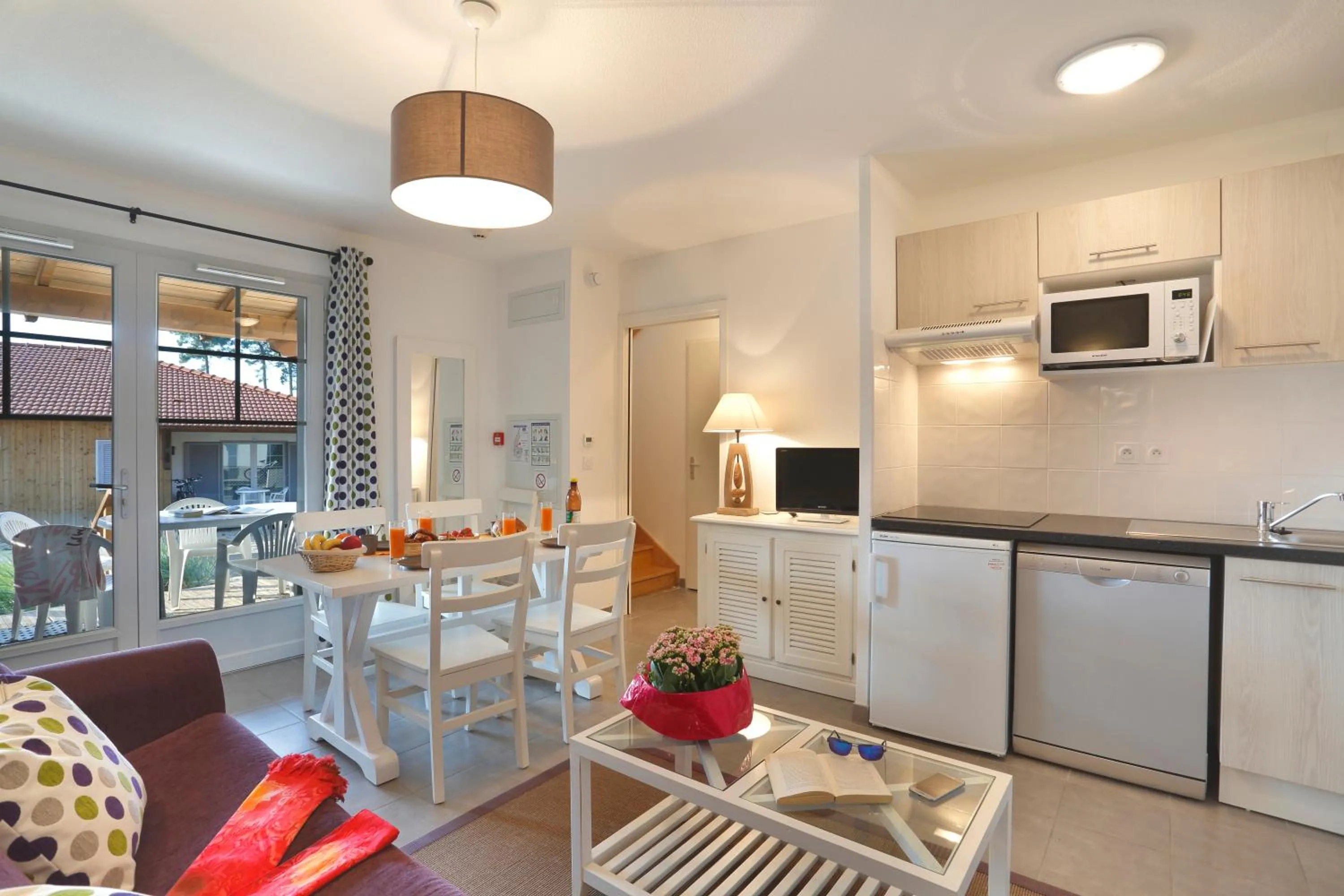 Dining area in Résidence Néméa le Domaine des Dunes
