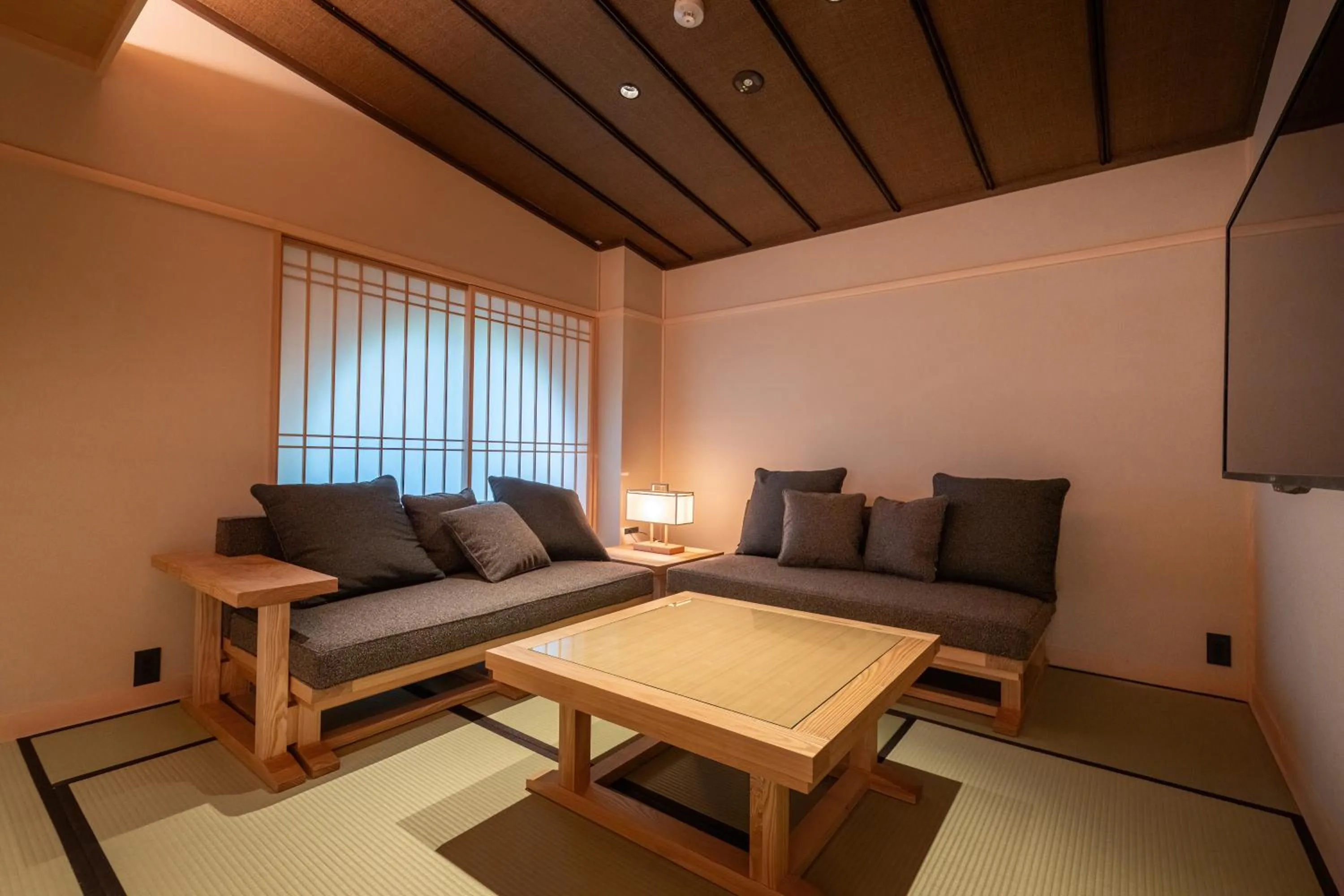 Living room in Nazuna Hakone Miyanosita