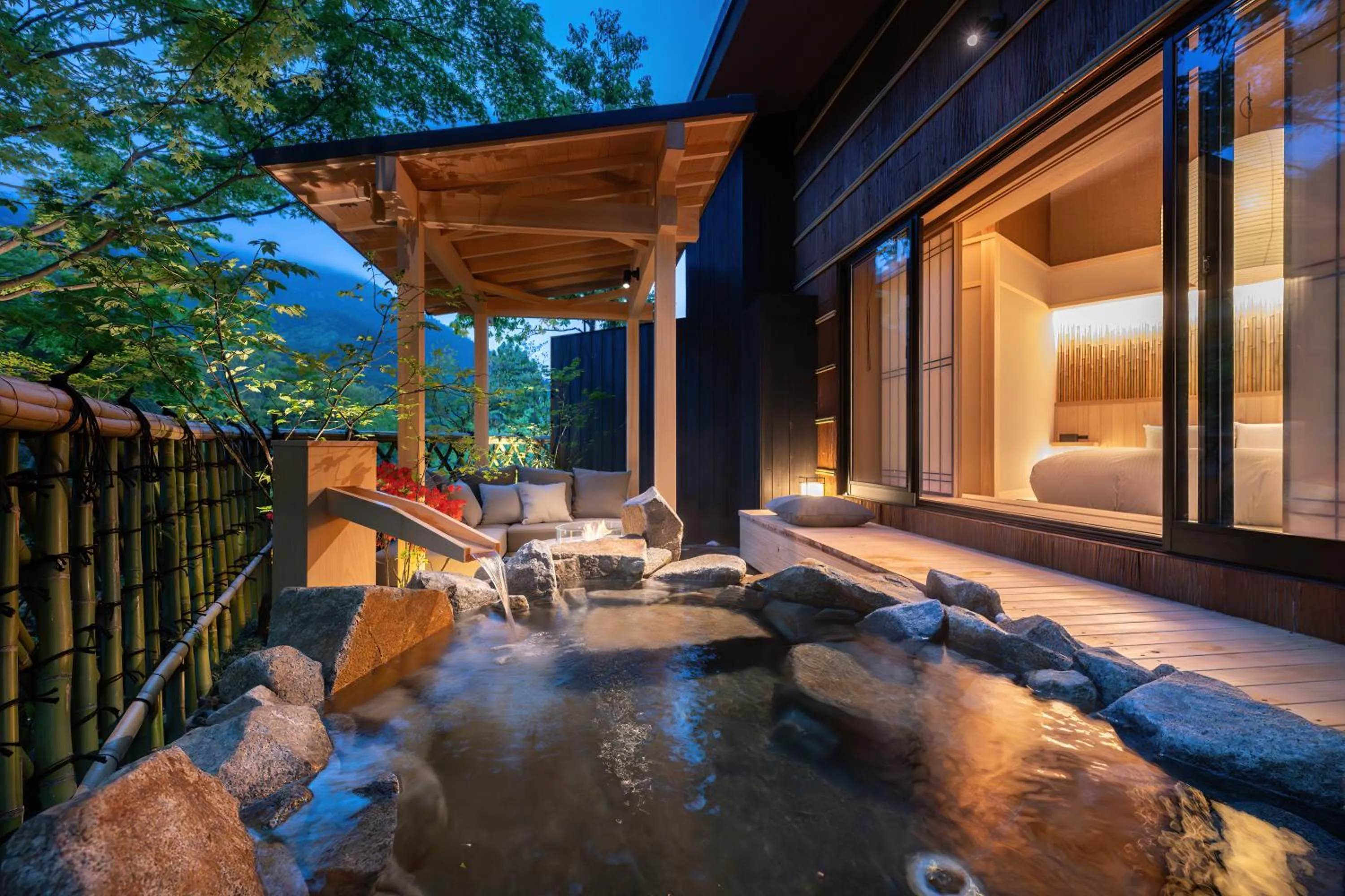 Natural landscape in Nazuna Hakone Miyanosita