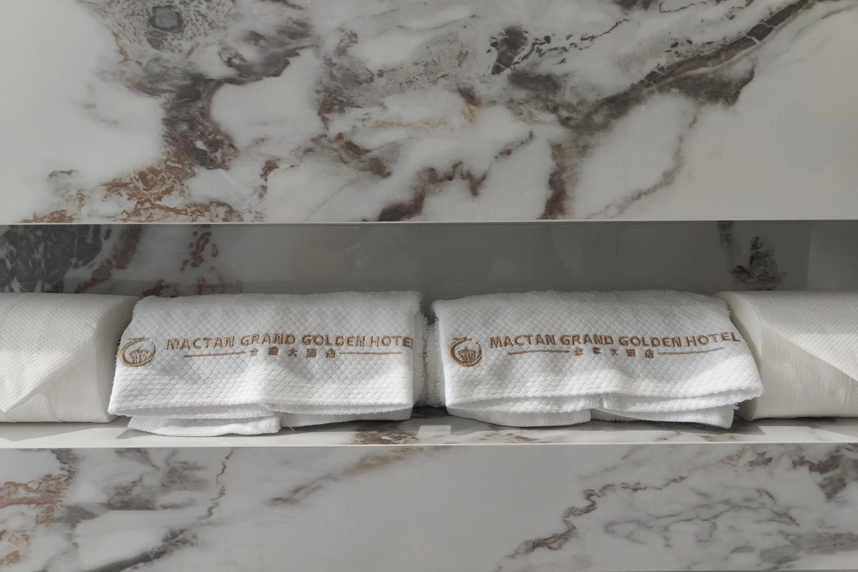 towels in Mactan Grand Golden Hotel near Airport