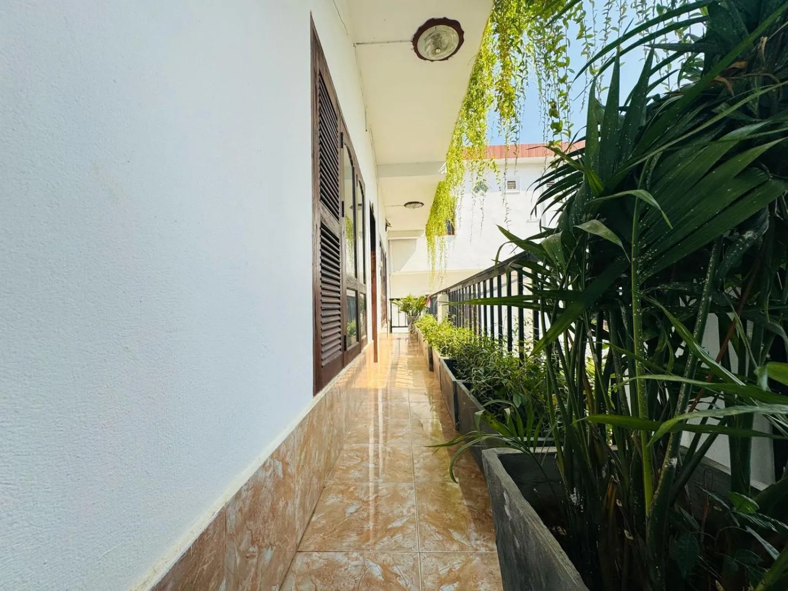 Balcony/Terrace in Vang Vieng Green Central Hotel