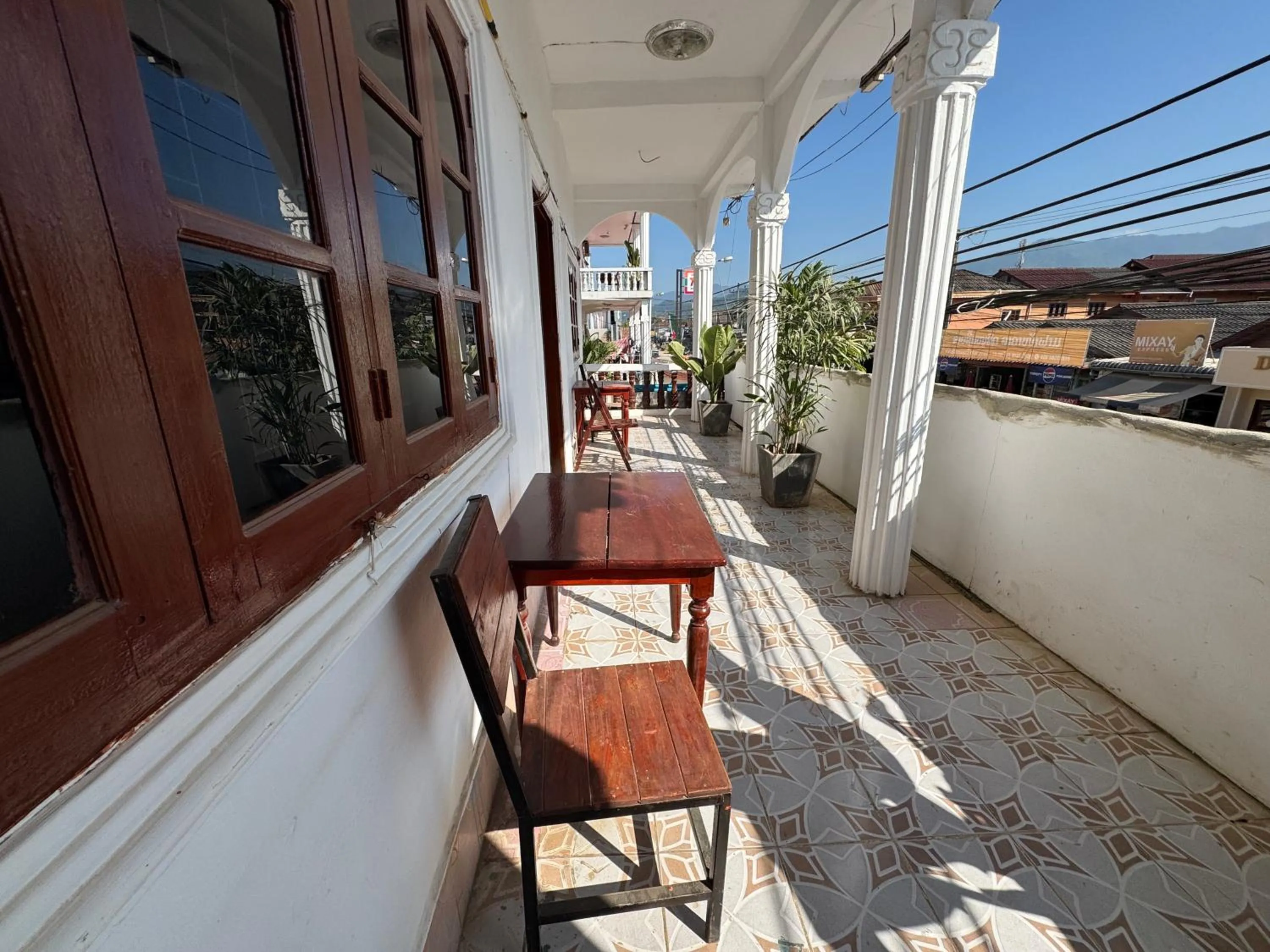 Balcony/Terrace in Vang Vieng Green Central Hotel
