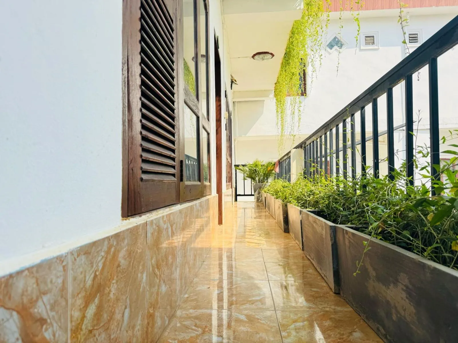 Balcony/Terrace in Vang Vieng Green Central Hotel
