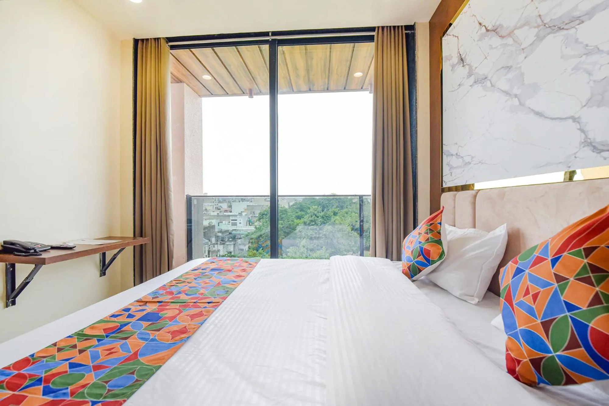 Bed in FabHotel Blooming Beds Pearl