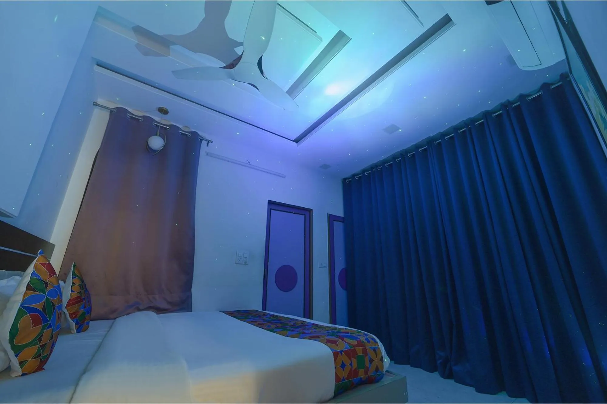 Bedroom, Bed in FabHotel Blooming Beds Pearl