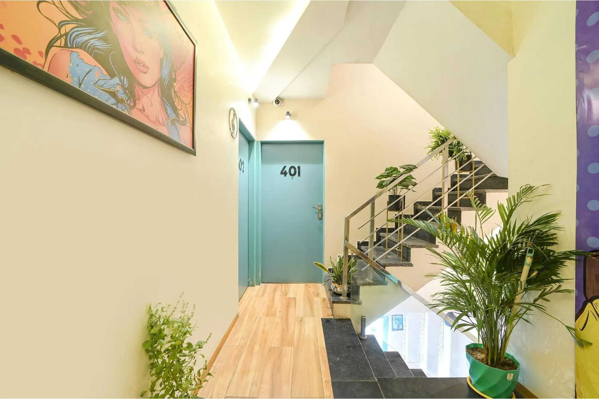 Lobby or reception in FabHotel Blooming Beds Pearl