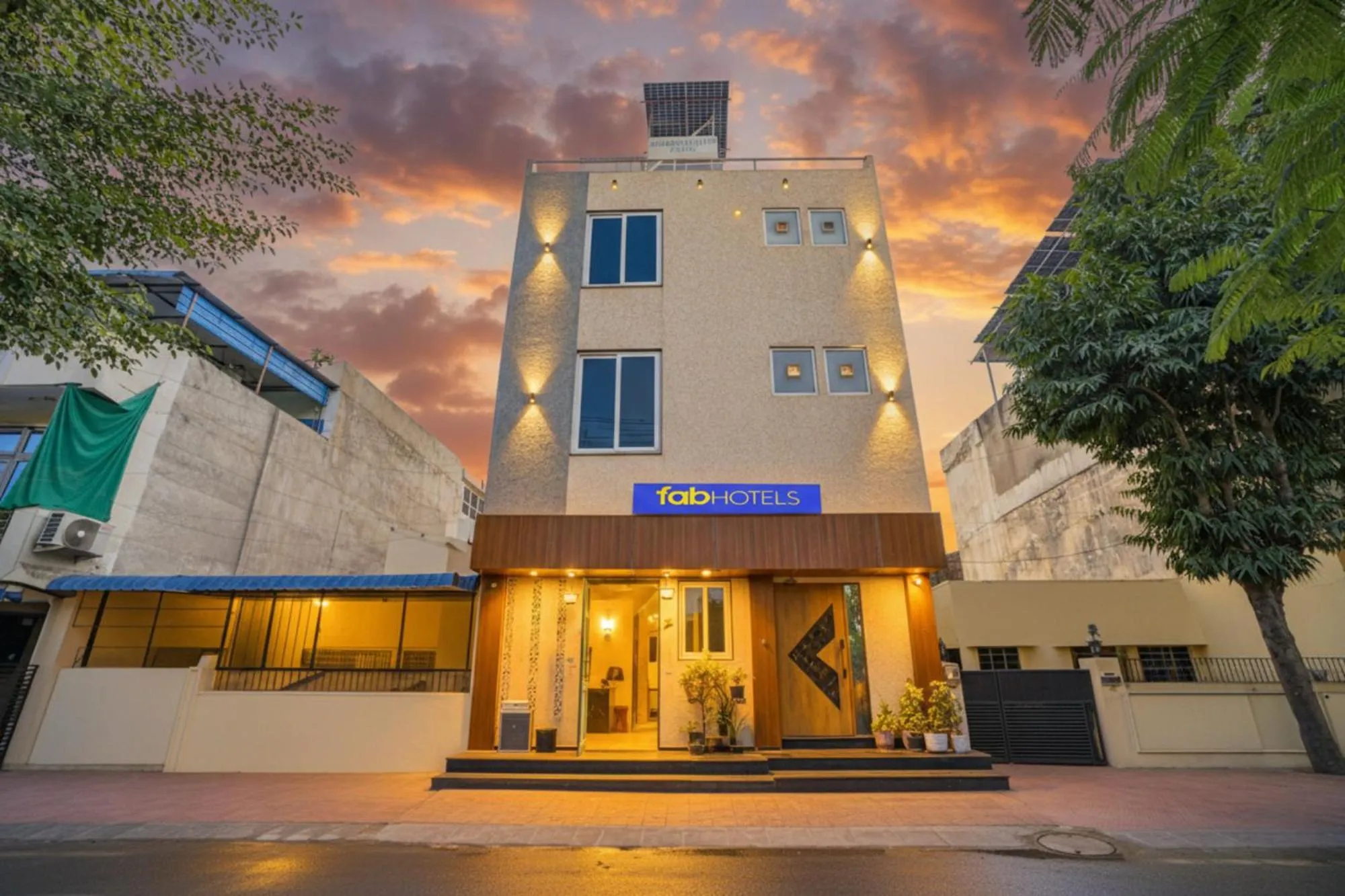 Property building in FabHotel Blooming Beds Pearl