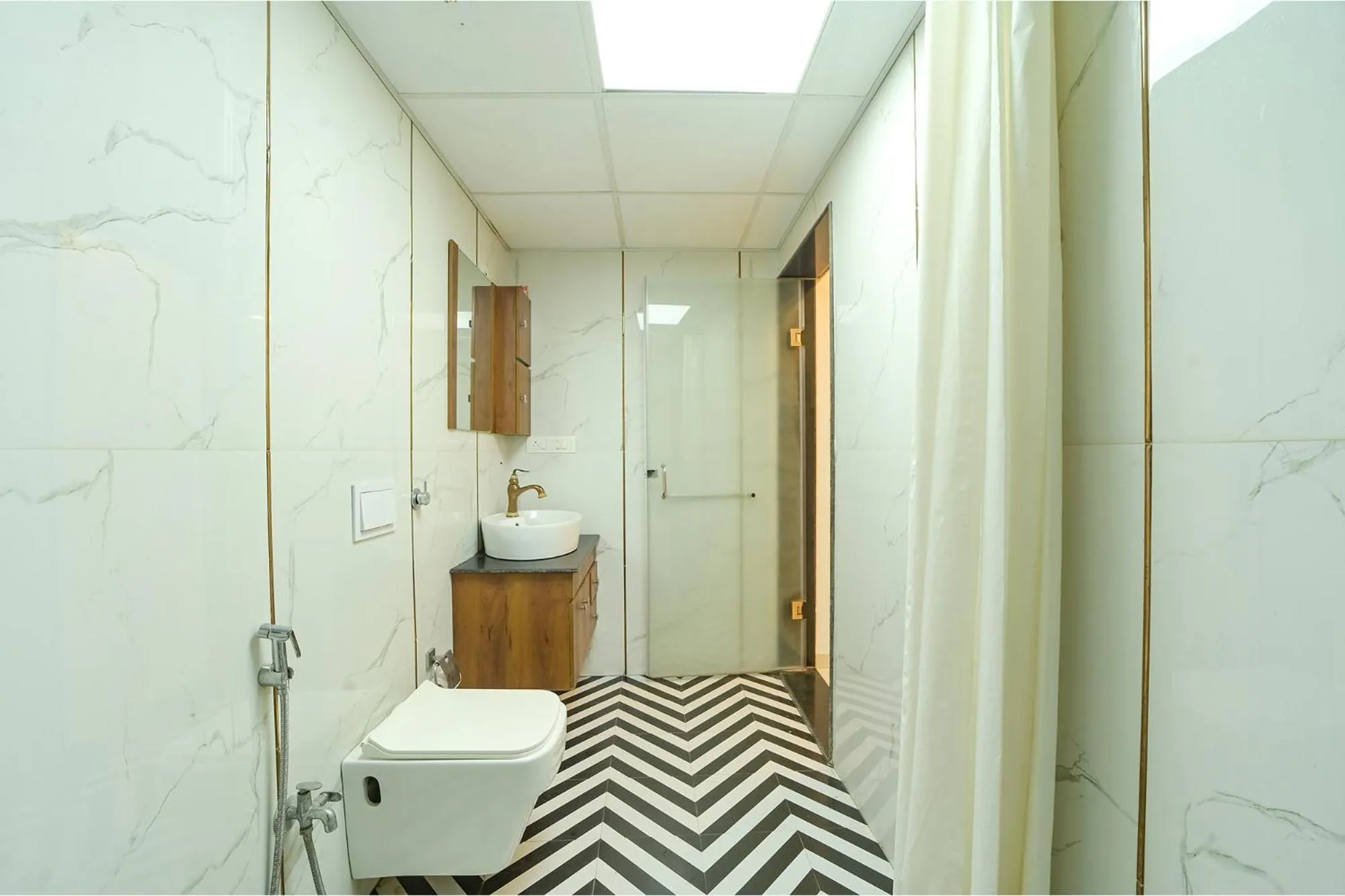 Bathroom in FabHotel Blooming Beds Pearl