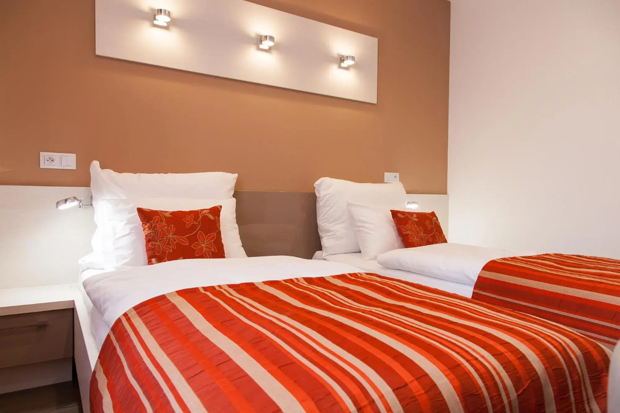 Deluxe Twin Room in Penzion Na Valech Hodonín Deluxe Twin Room in Penzion Na Valech Hodonín