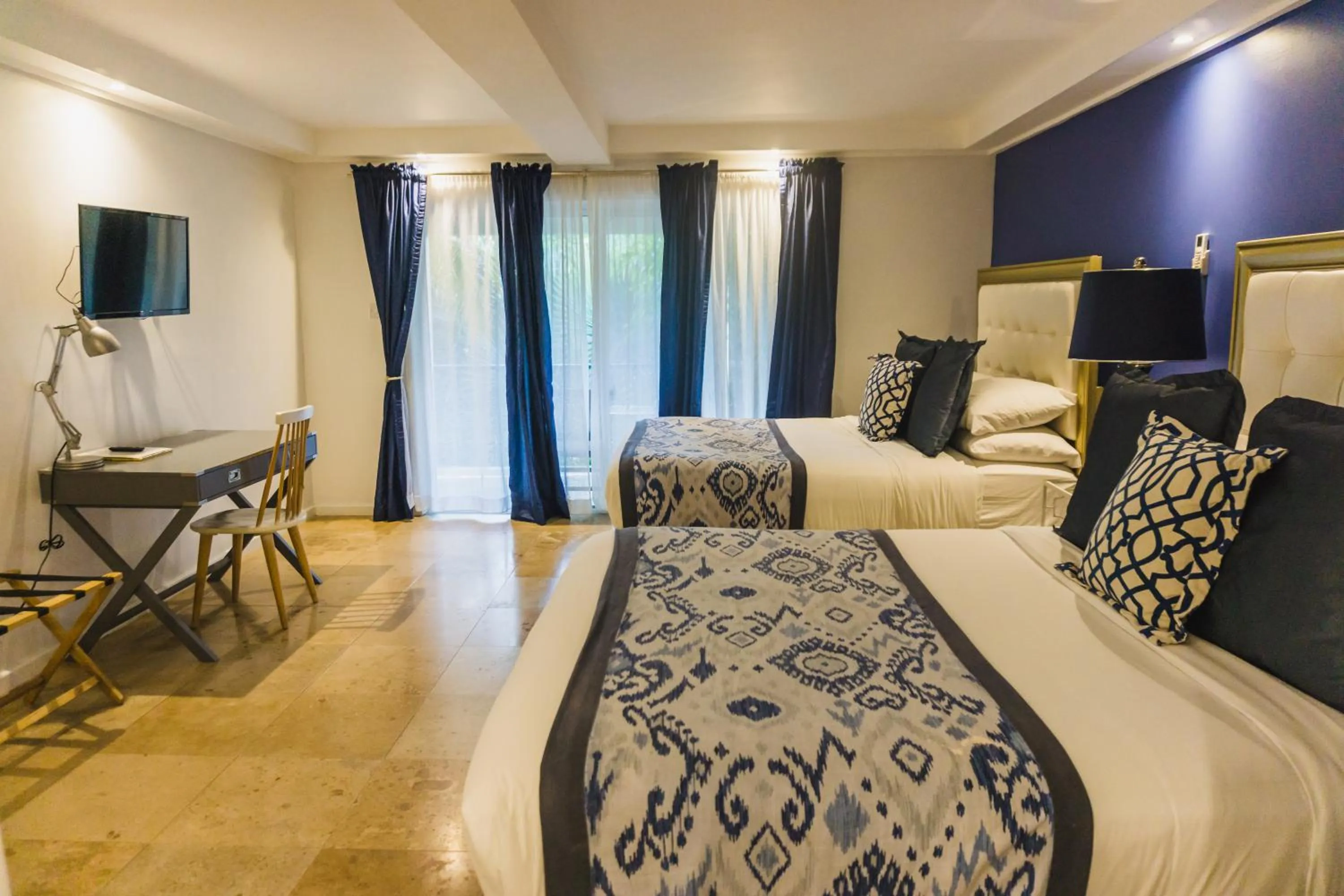 Bed in Blue Lagoon Hotel and Marina Ltd