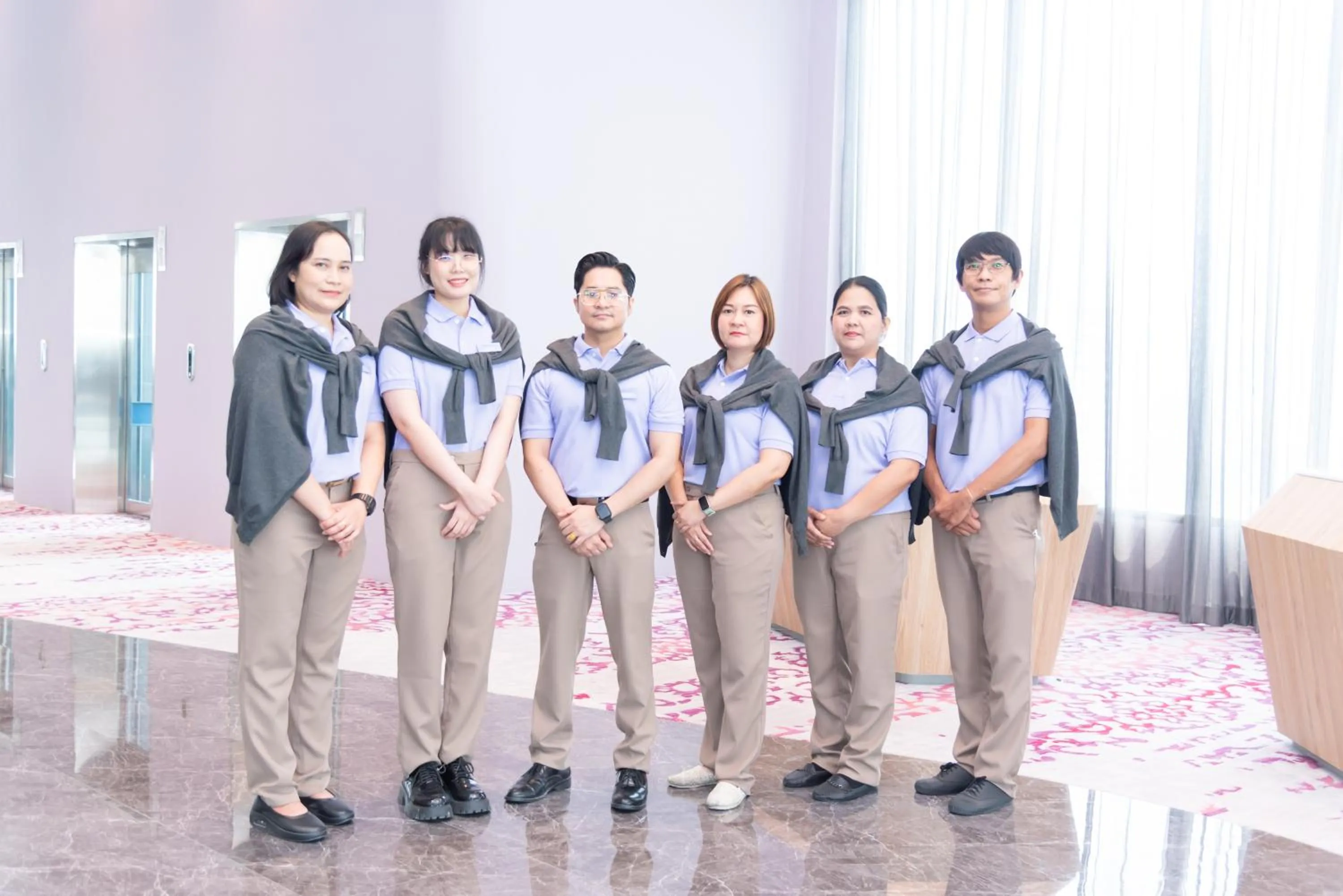Staff in Queensland Hotel Bangkok