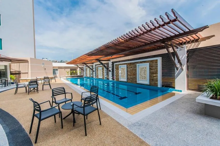 Swimming pool in NU Hotel