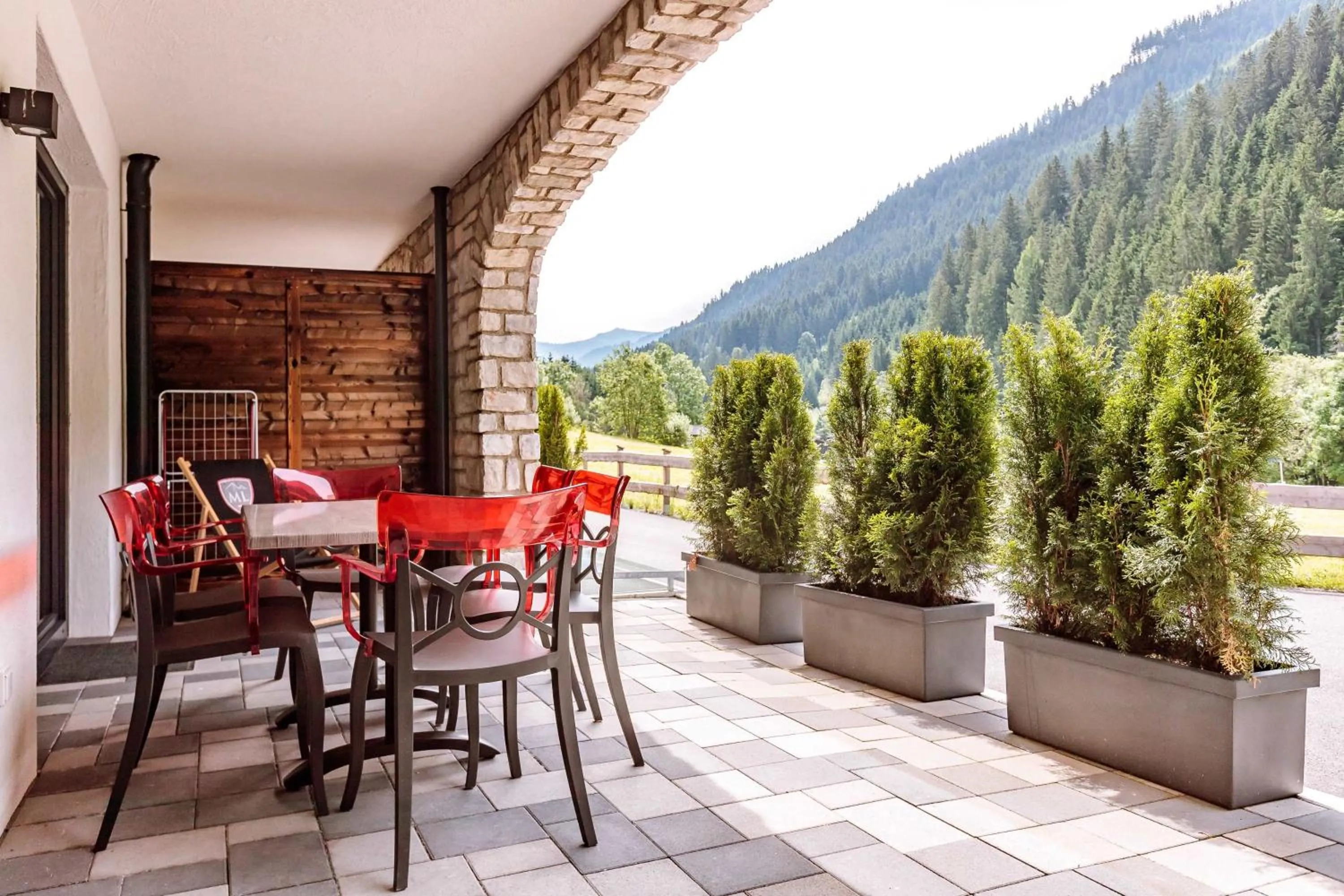 Balcony/Terrace in AvenidA Mountain Lodges Saalbach