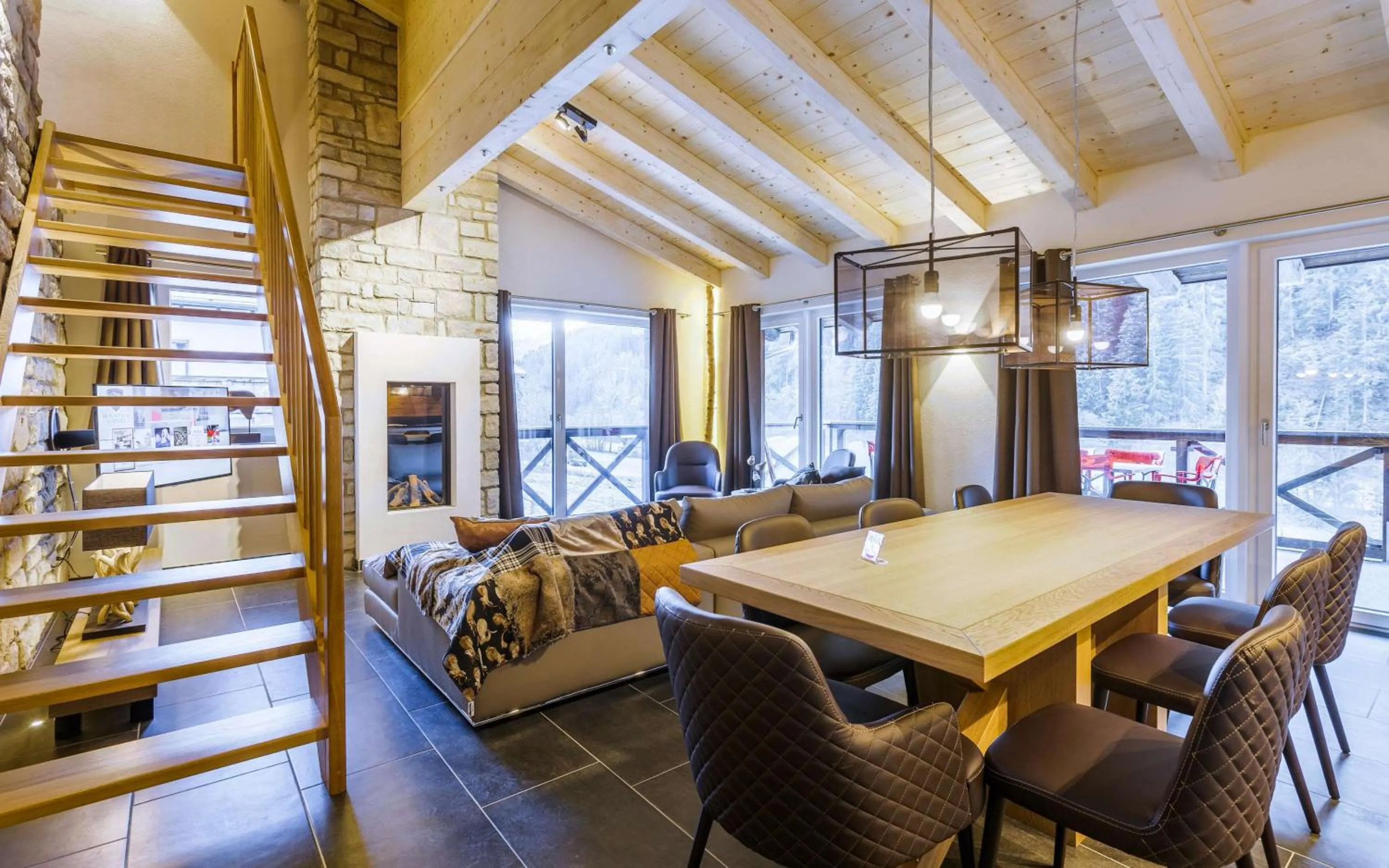 Living room in AvenidA Mountain Lodges Saalbach