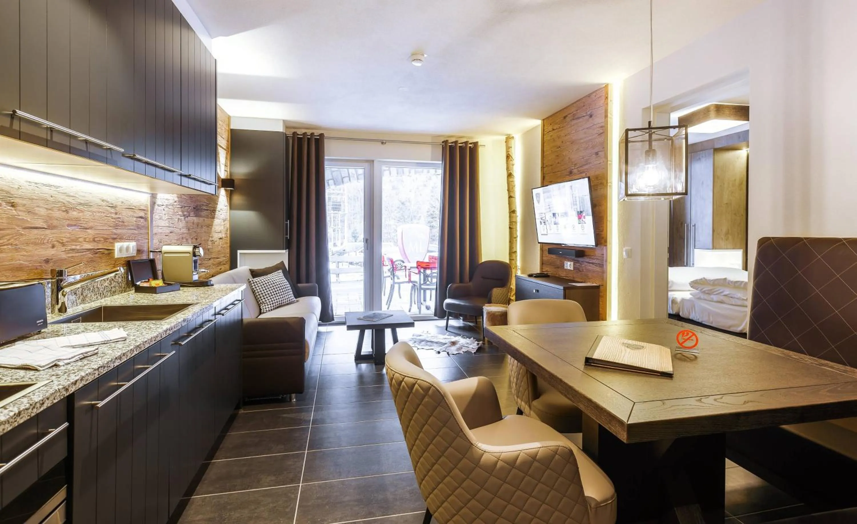 Living room in AvenidA Mountain Lodges Saalbach