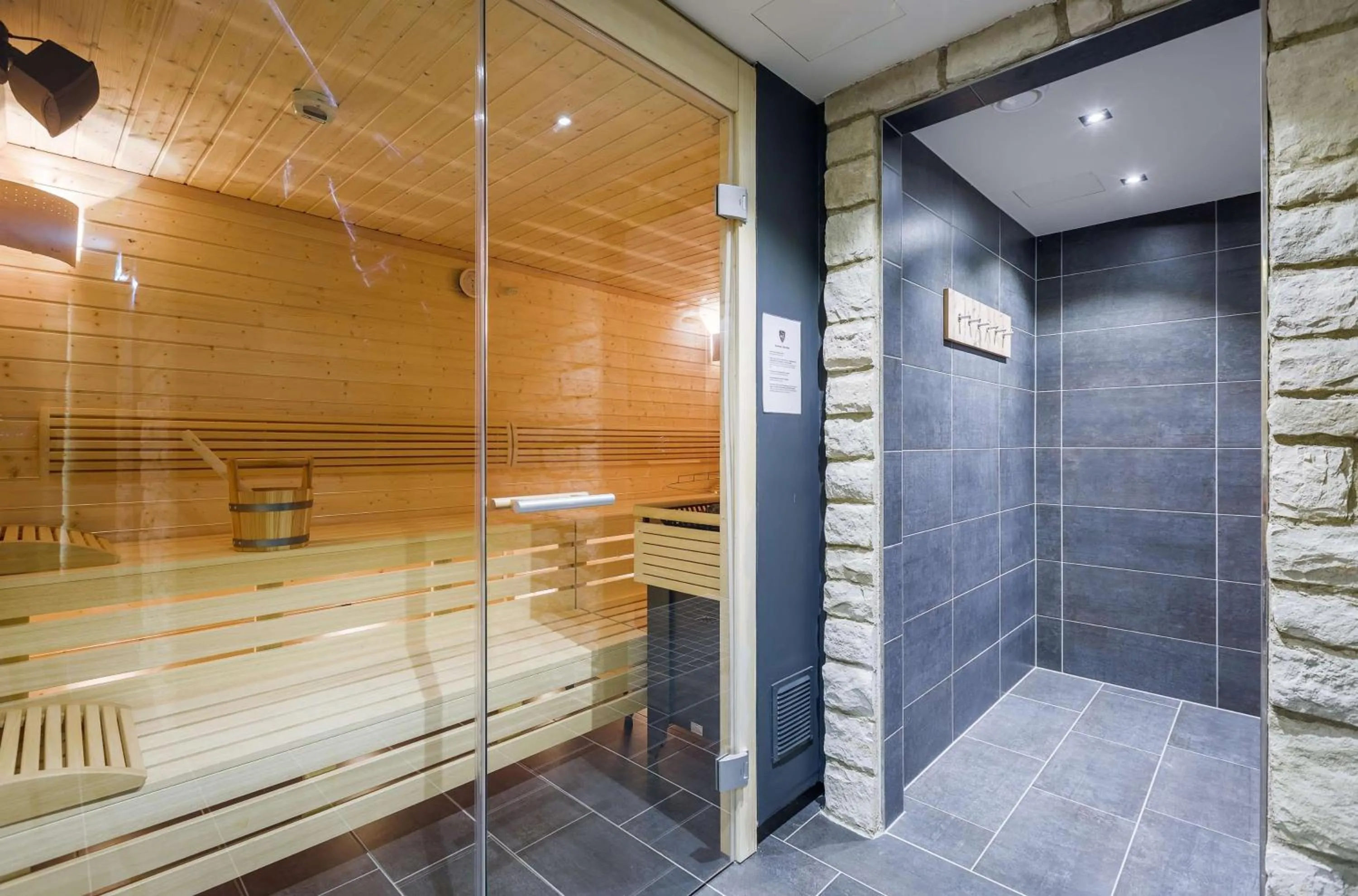 Sauna in AvenidA Mountain Lodges Saalbach