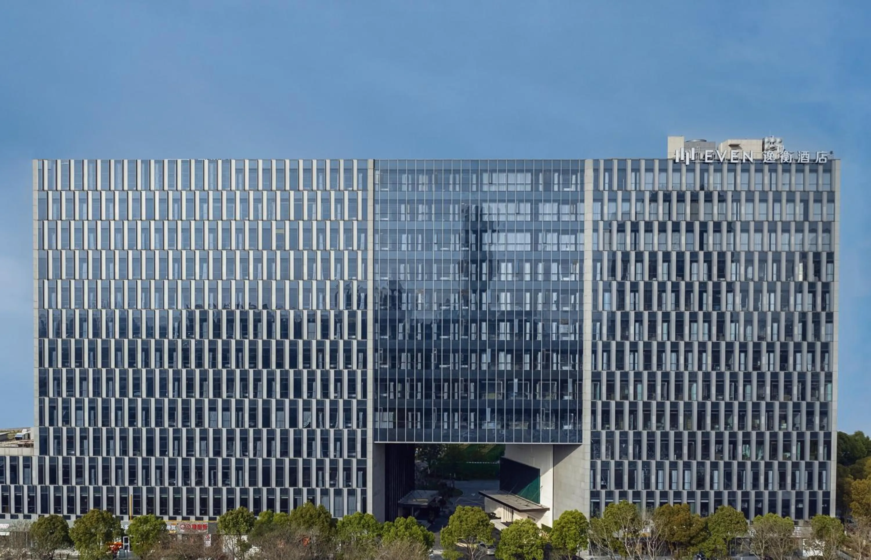 Property building in EVEN Hotel Shanghai Jinqiao by IHG