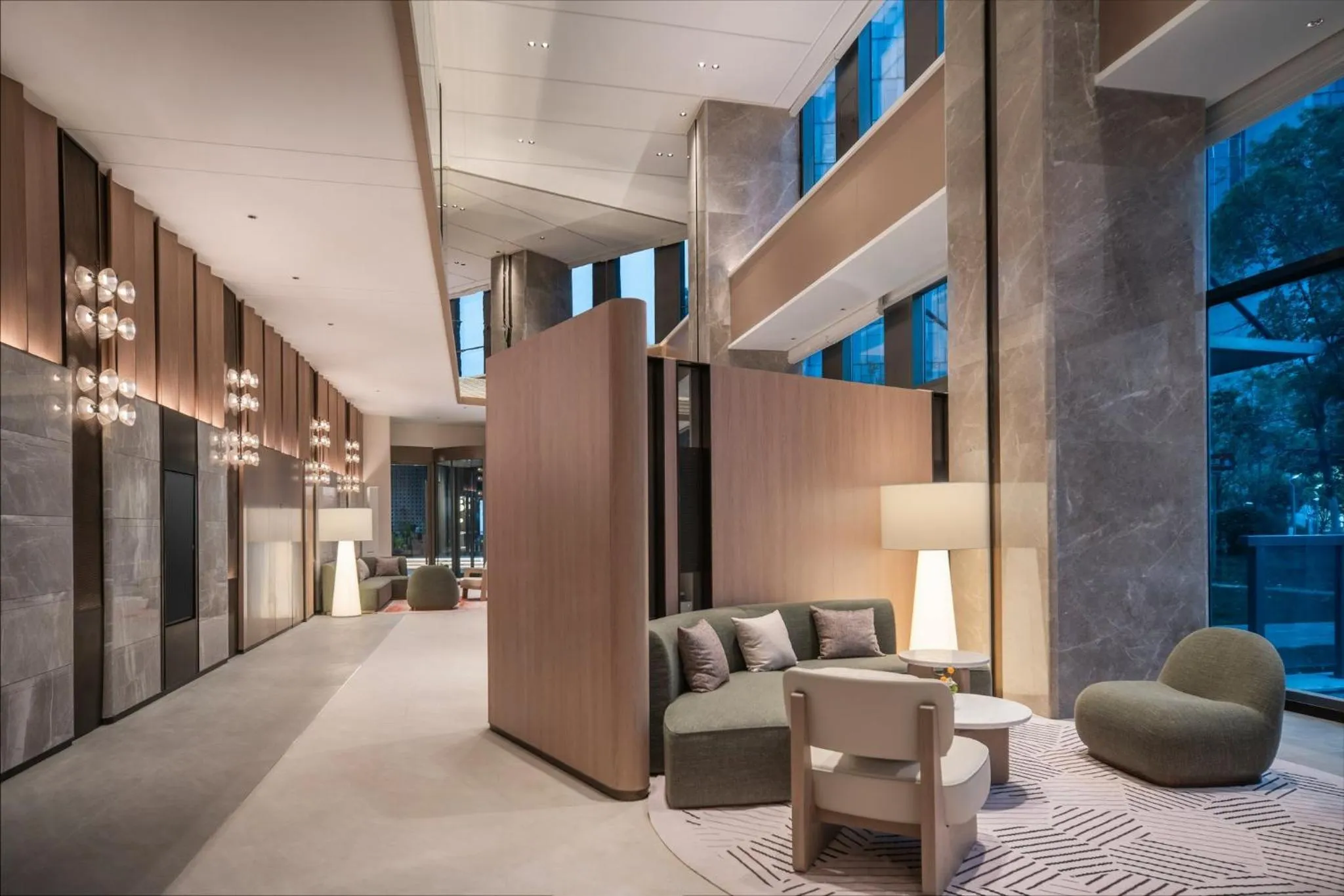 Property building in EVEN Hotel Shanghai Jinqiao by IHG