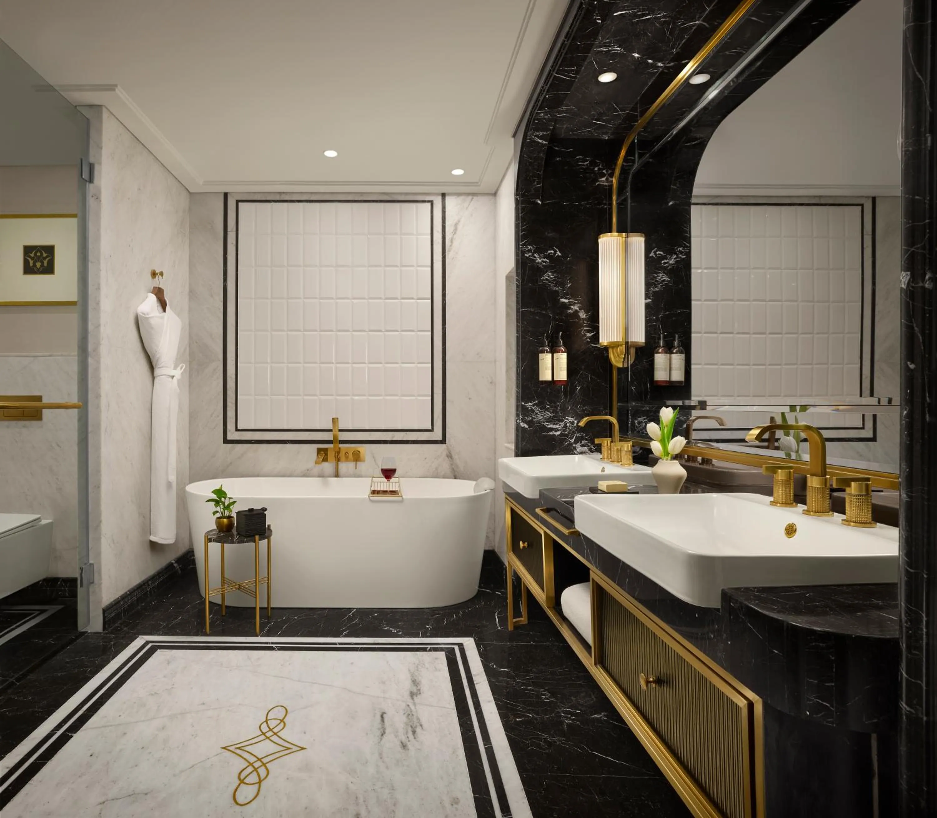 Bathroom in Fairmont Mumbai