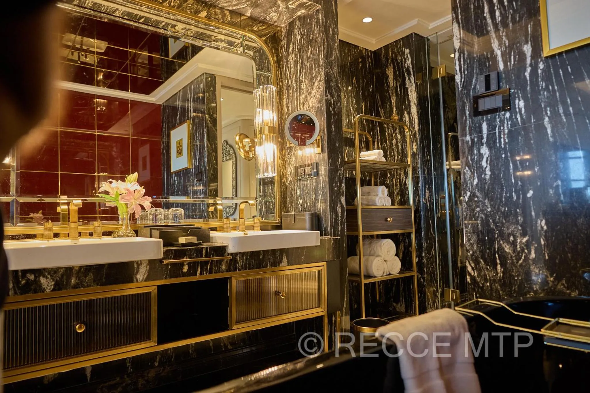 Bathroom in Fairmont Mumbai