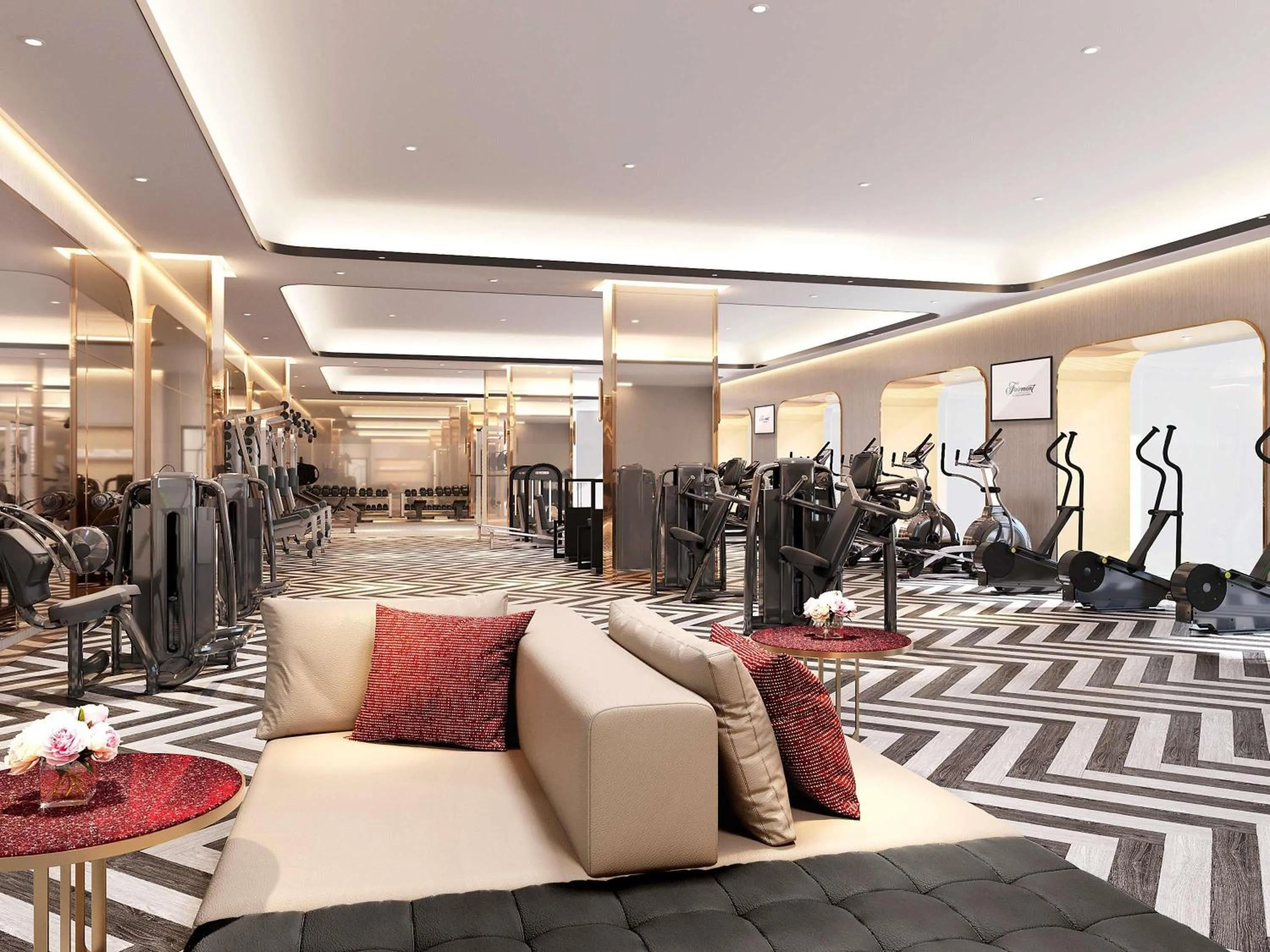 Fitness centre/facilities in Fairmont Mumbai