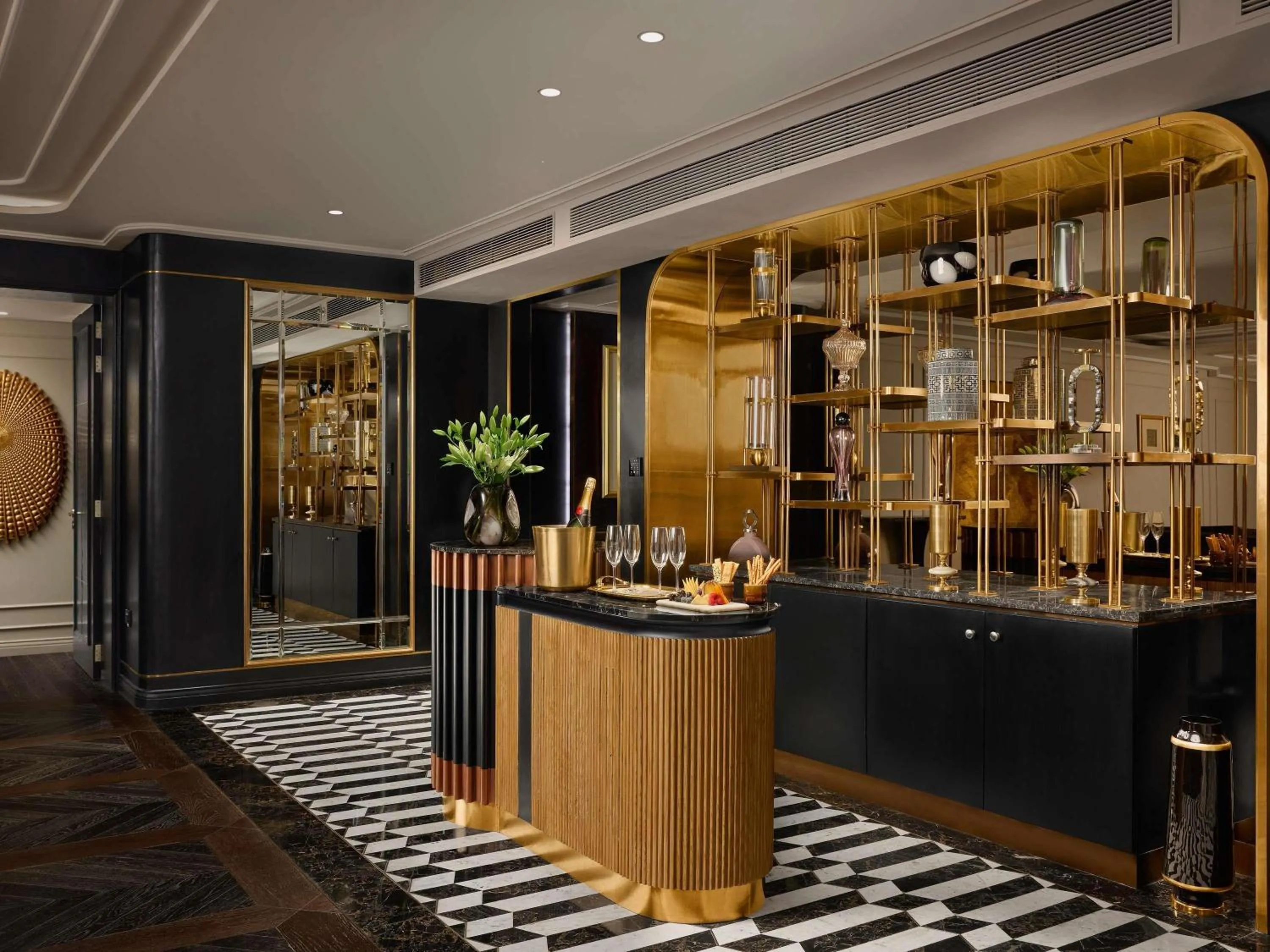 Bedroom in Fairmont Mumbai