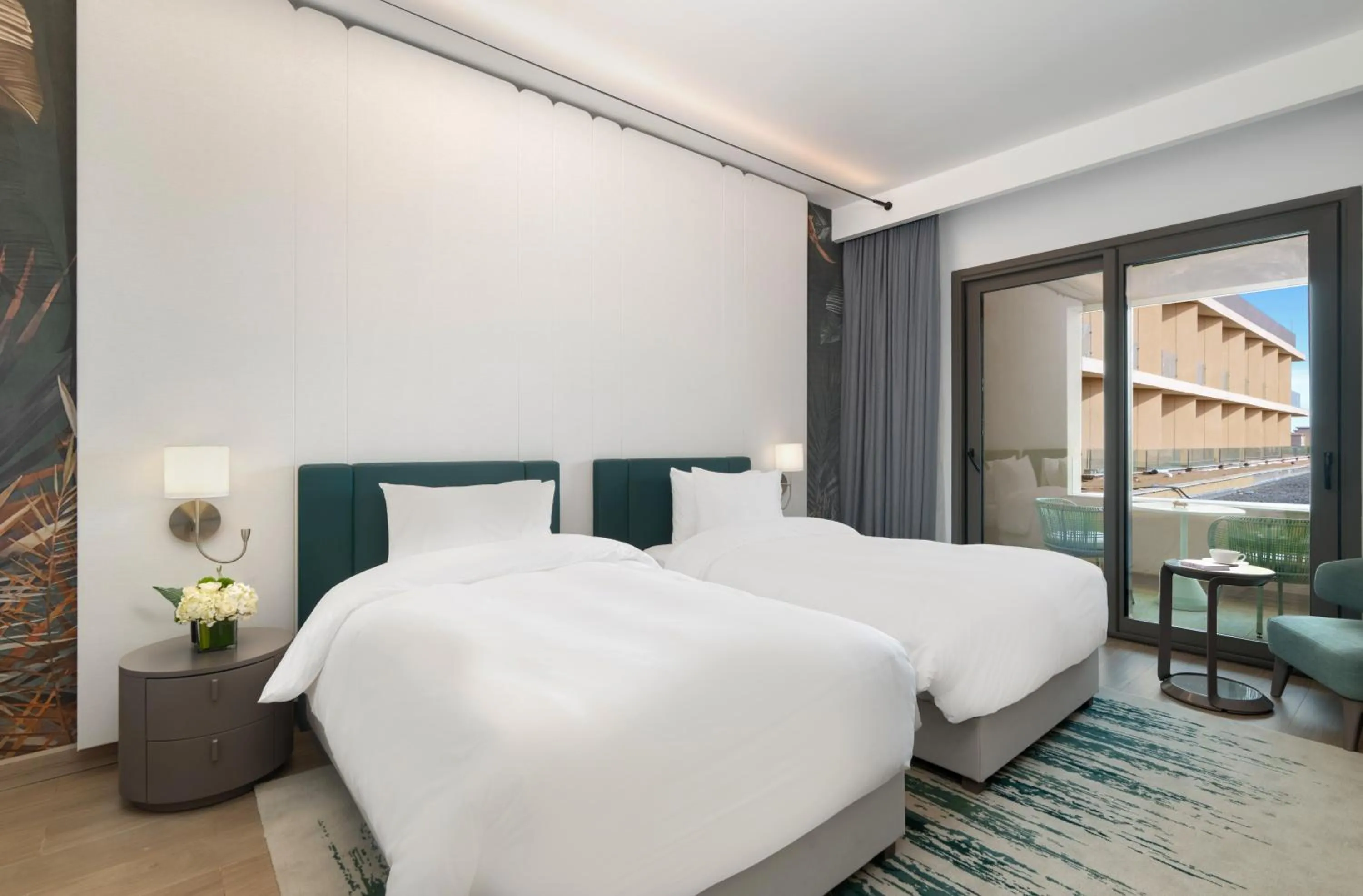 Premium Twin Room with Pool View in Rixos Obhur Jeddah Resort & Villas - All-Inclusive