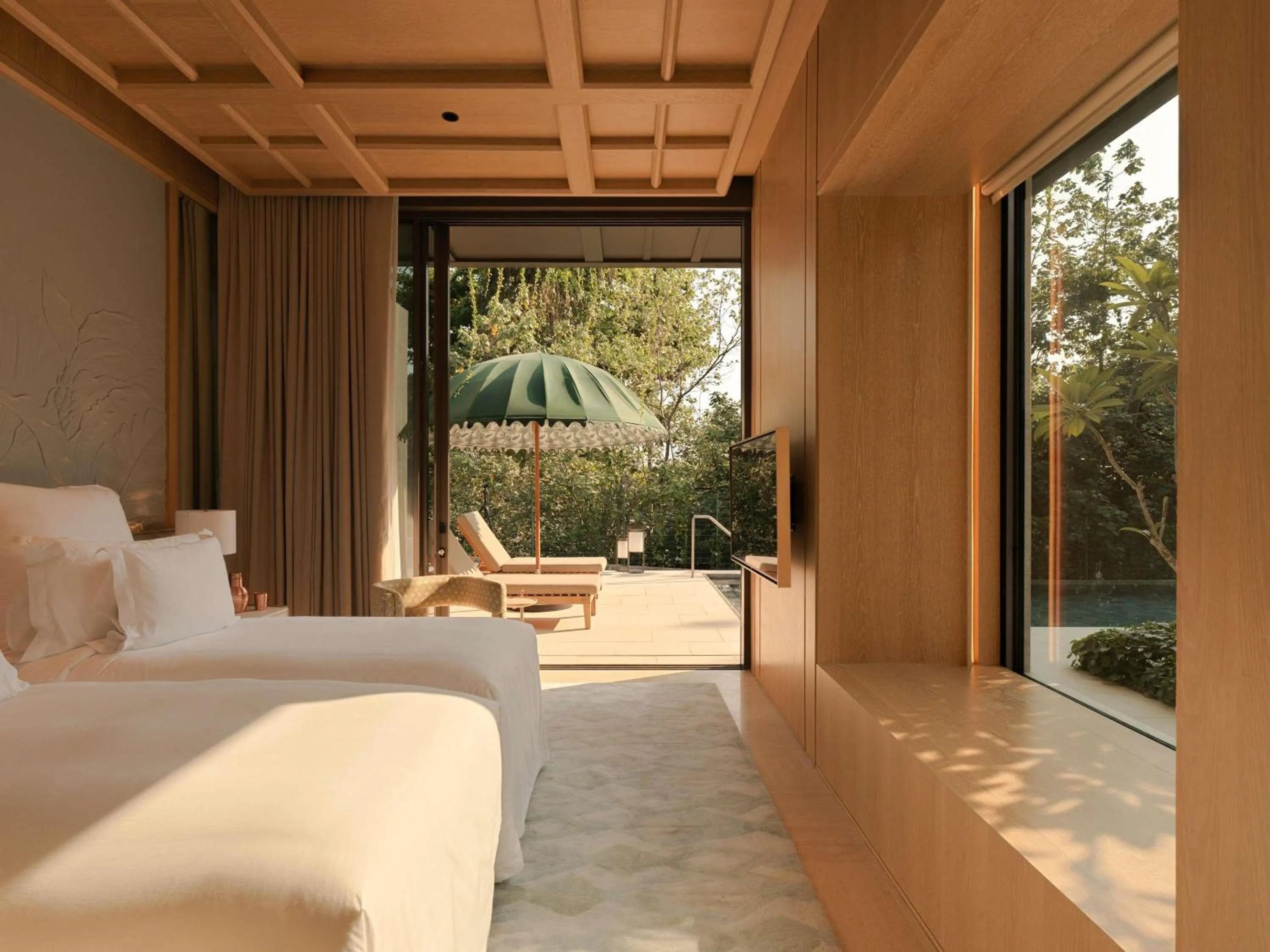 Bedroom in Raffles Sentosa Singapore