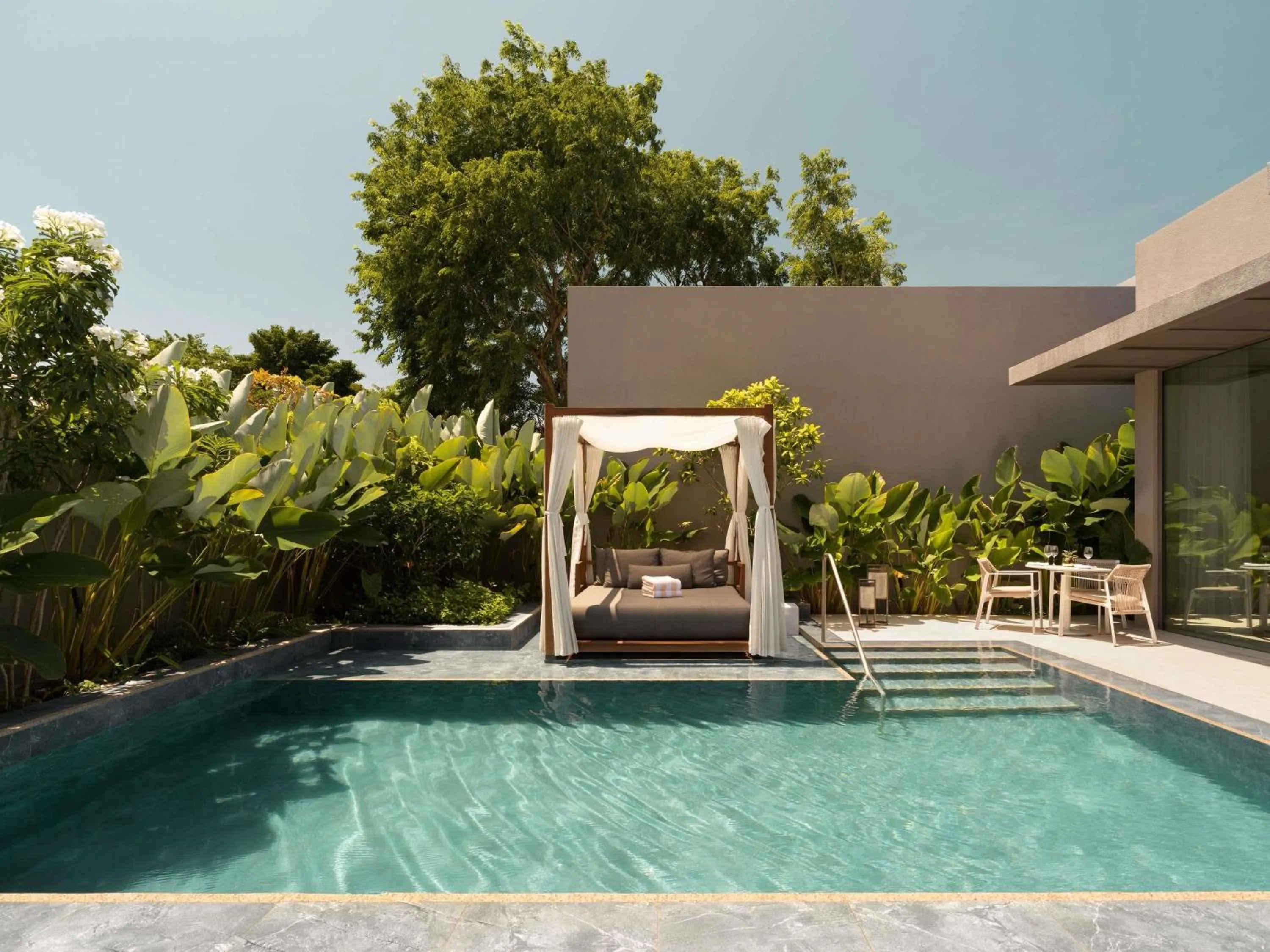 Bedroom in Raffles Sentosa Singapore