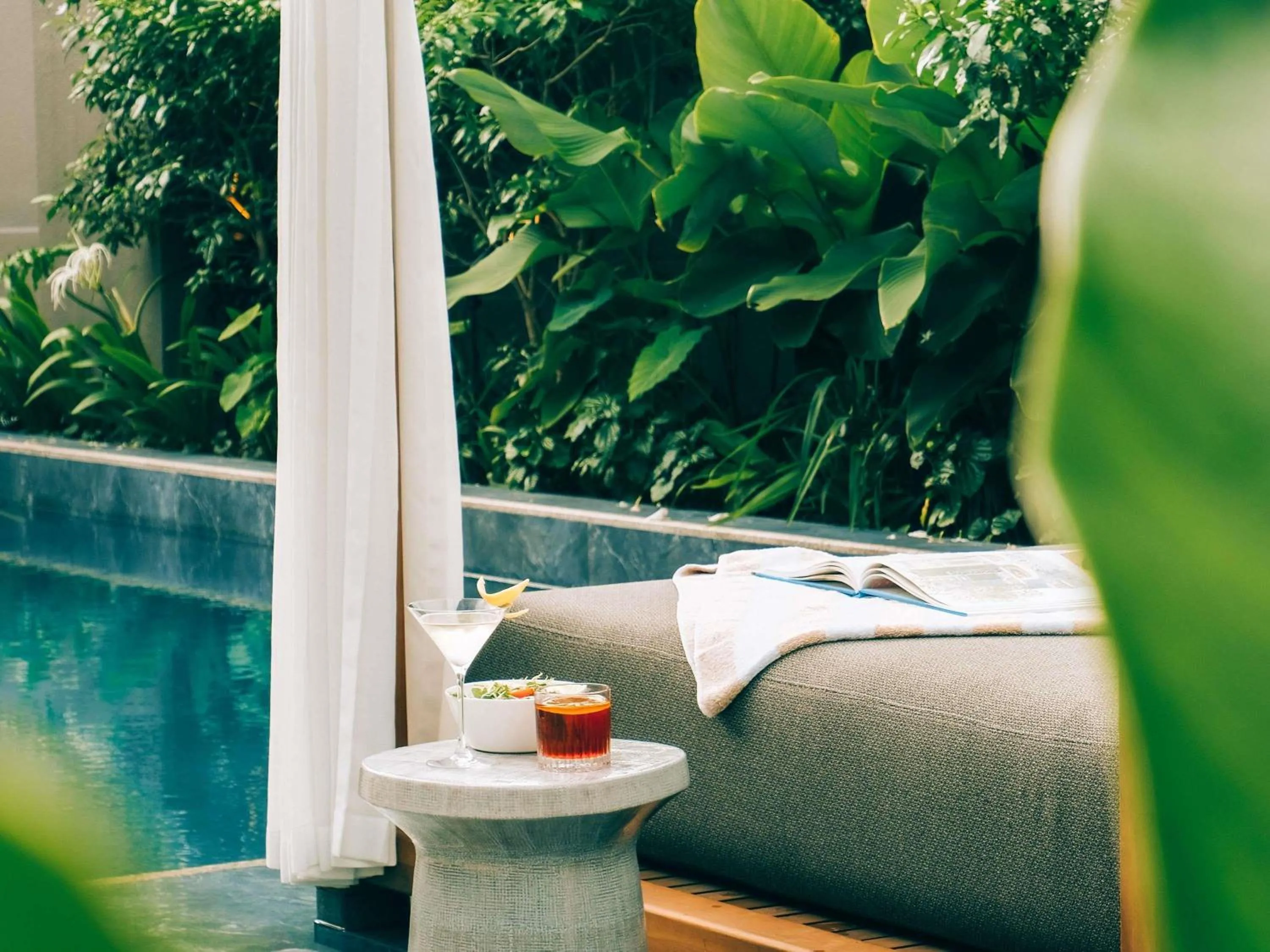 Bedroom in Raffles Sentosa Singapore