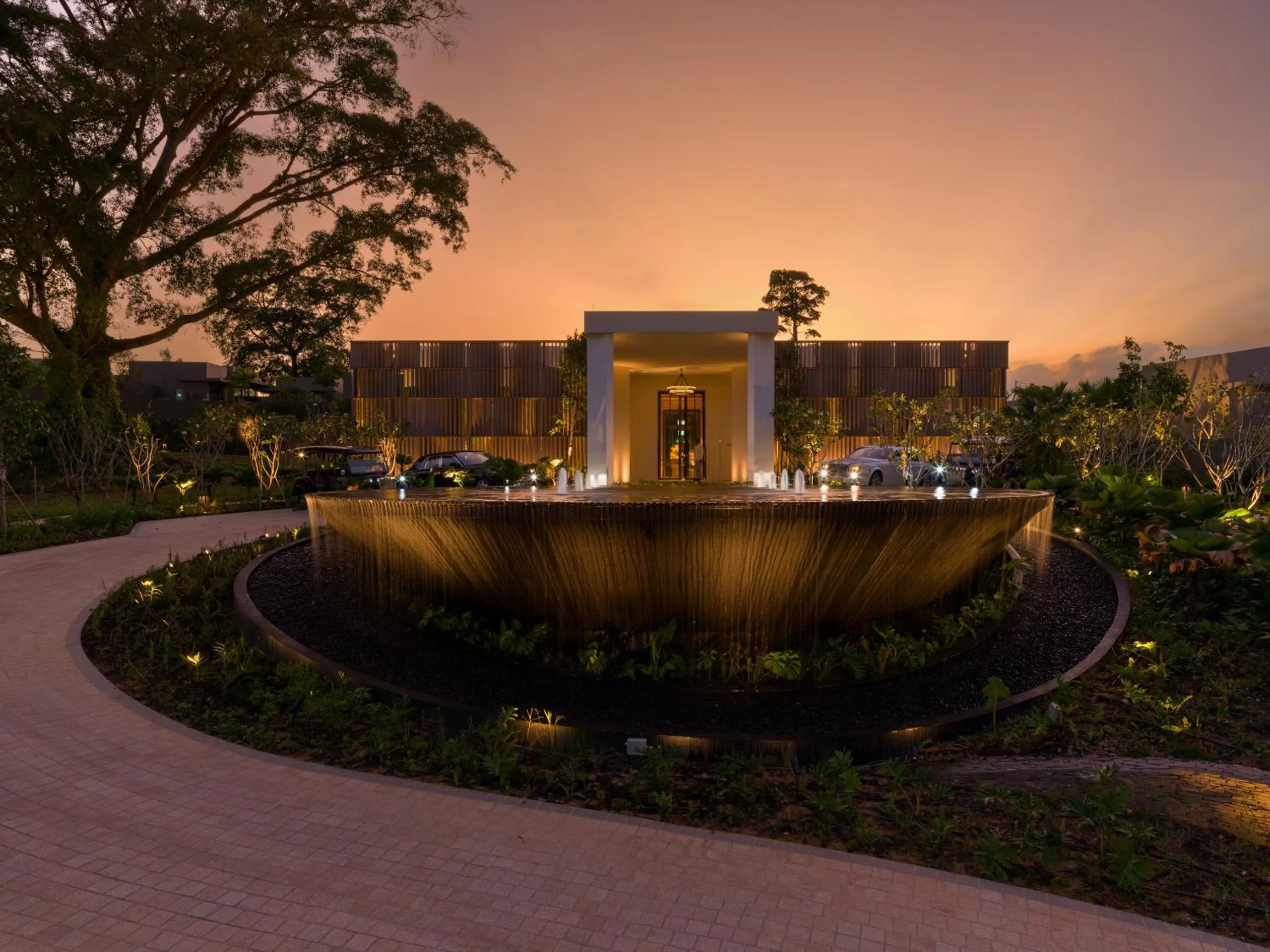 Facade/entrance in Raffles Sentosa Singapore