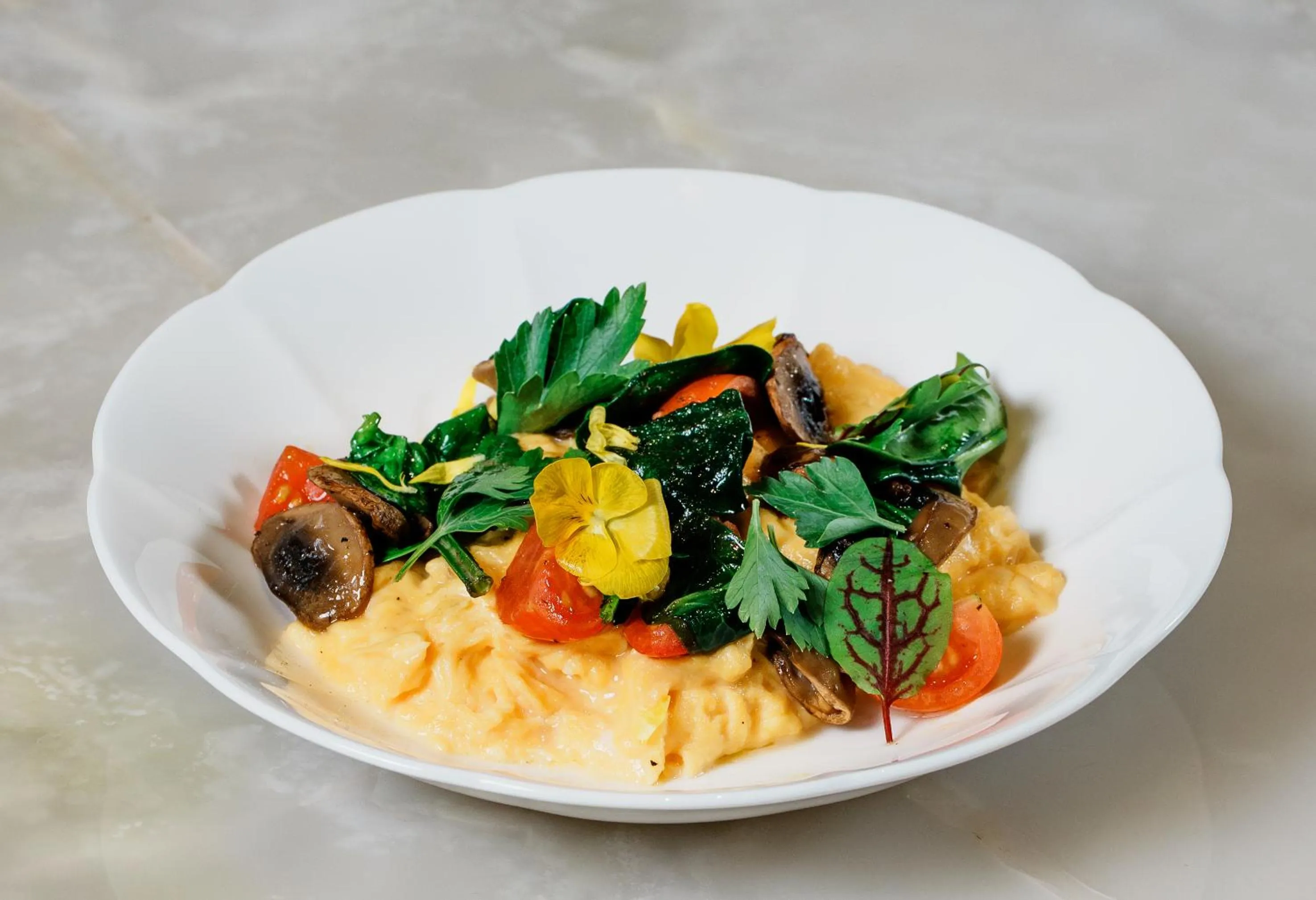 Breakfast in Raffles Sentosa Singapore